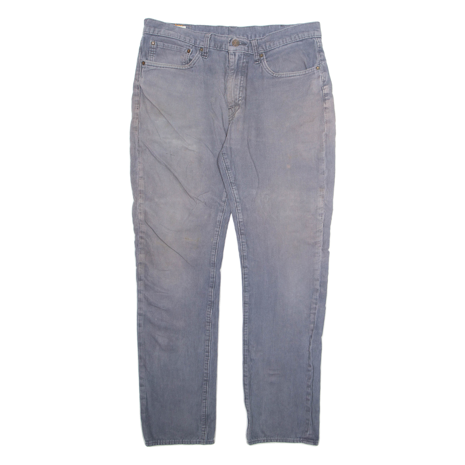 LEVI'S Womens Trousers Grey Regular Tapered W34 L32 Refurbished - N/A refurbished available on Cerqular