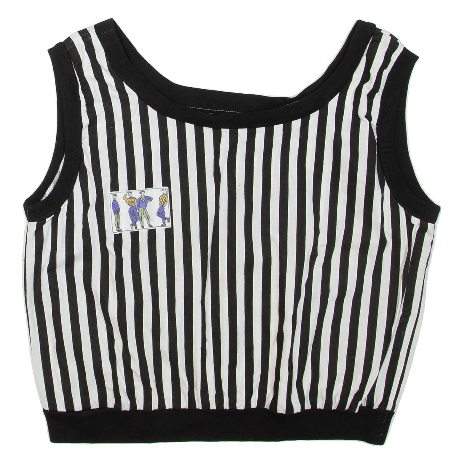 Buy Womens Printed Vest Black Sleeveless Striped M Refurbished - $16.89 Womens Printed Vest Black Sleeveless Striped M Refurbished - N/A refurbished available on Cerqular
