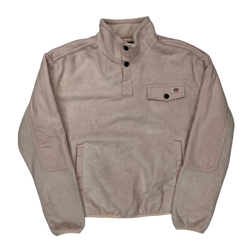 Buy Dickies Fleece - Medium Pink Polyester Refurbished - $46.89 Dickies Fleece - Medium Pink Polyester Refurbished - Thrifted (note: this is a term often used to describe second- refurbished available on Cerqular