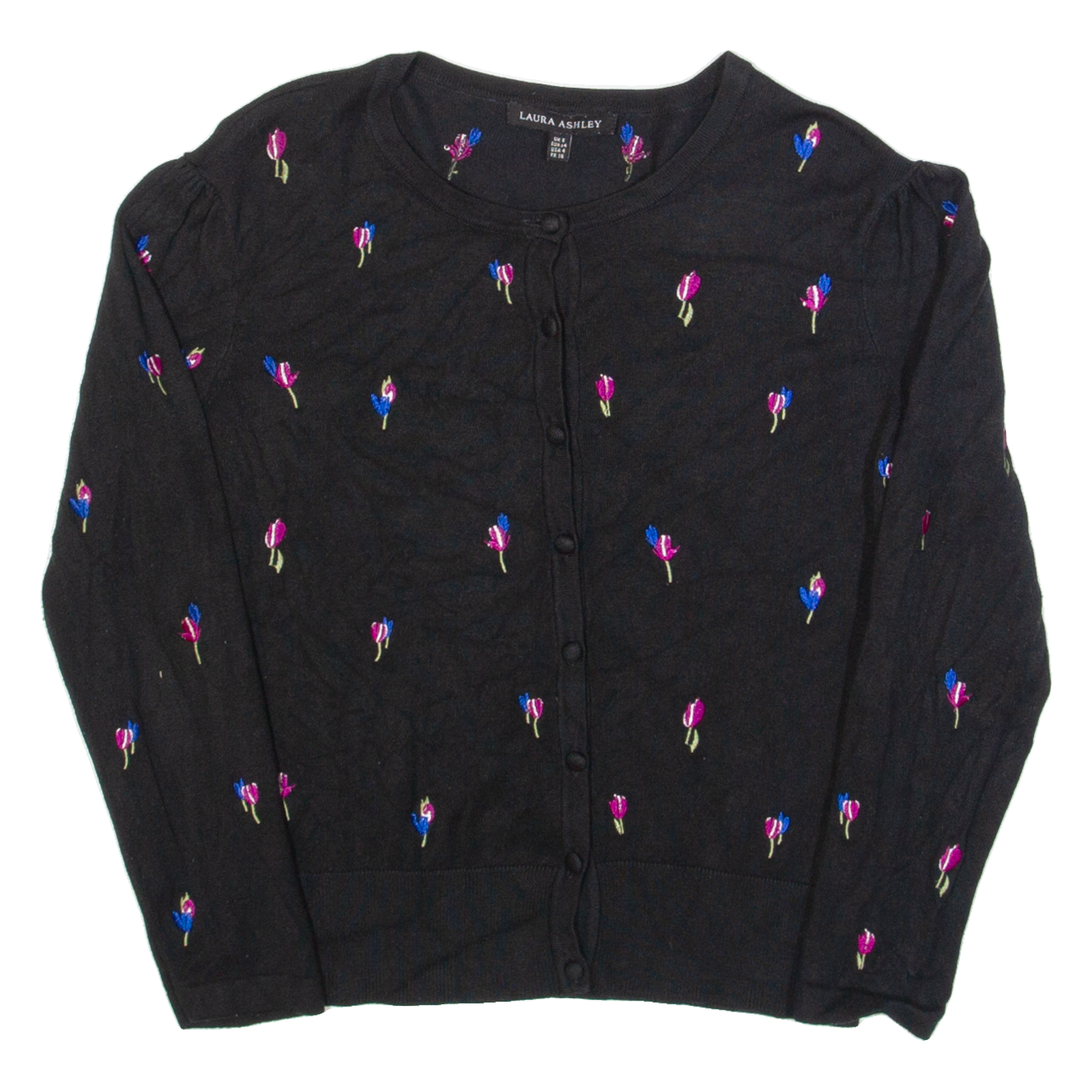 Buy LAURA ASHLEY Womens Patterned Cardigan Black Floral Tight Knit UK 8 Refurbished - $36.39 LAURA ASHLEY Womens Patterned Cardigan Black Floral Tight Knit UK 8 Refurbished - N/A refurbished available on Cerqular