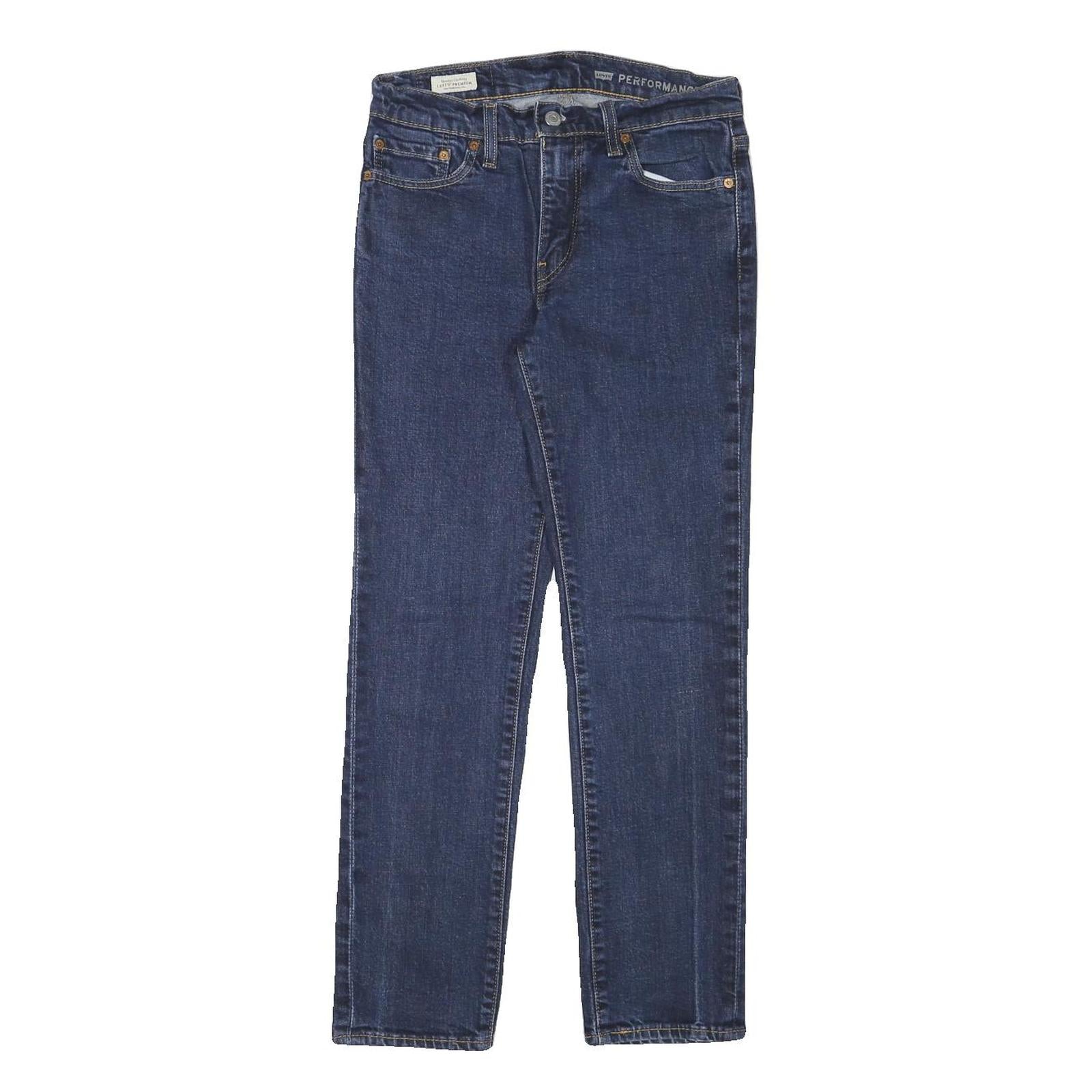 LEVI'S 511 Mens Jeans Blue Slim Skinny Denim Medium W28 L28 Zip Closure Refurbished - N/A refurbished available on Cerqular