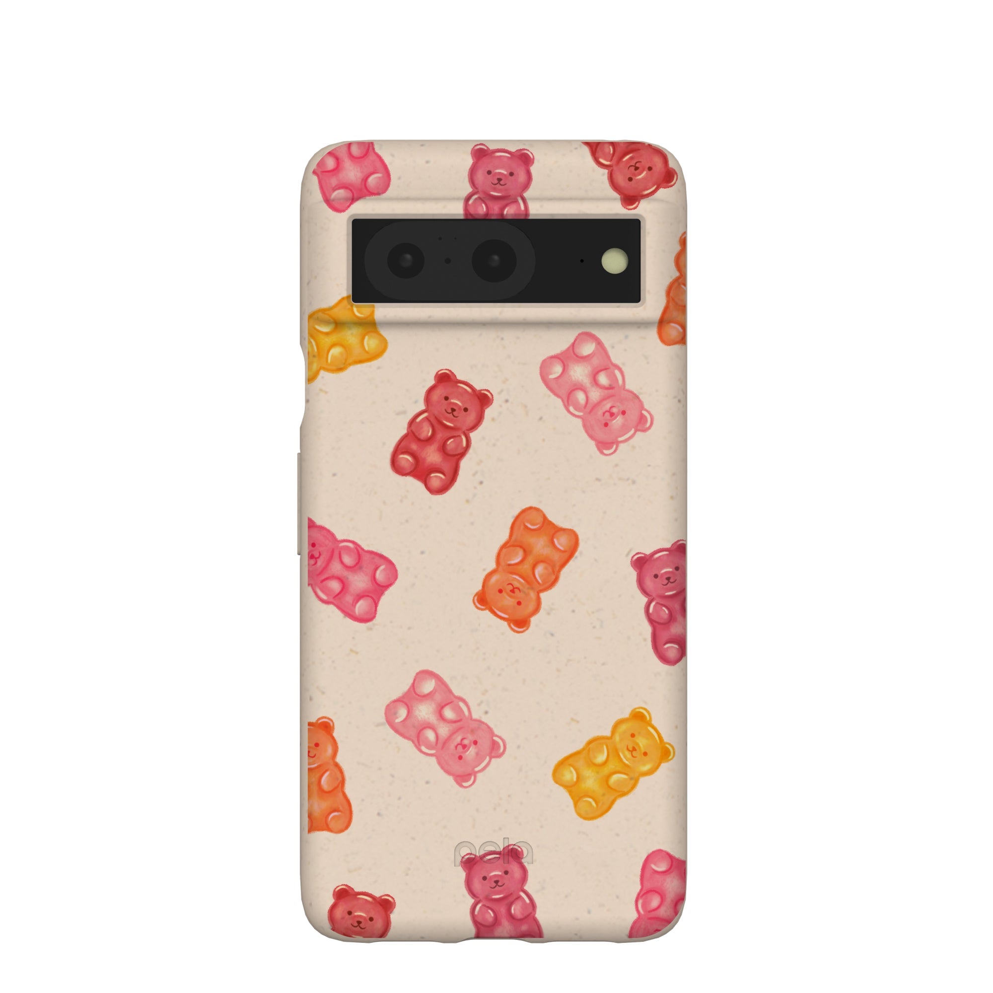 Seashell Gummy Bears Google Pixel 8 Case Refurbished - Pela Case refurbished available on Cerqular
