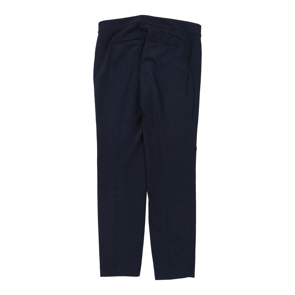 Ralph Lauren Trousers - 30W UK 8 Navy Cotton Refurbished - Thrifted (note: this is a term often used to describe second- refurbished available on Cerqular