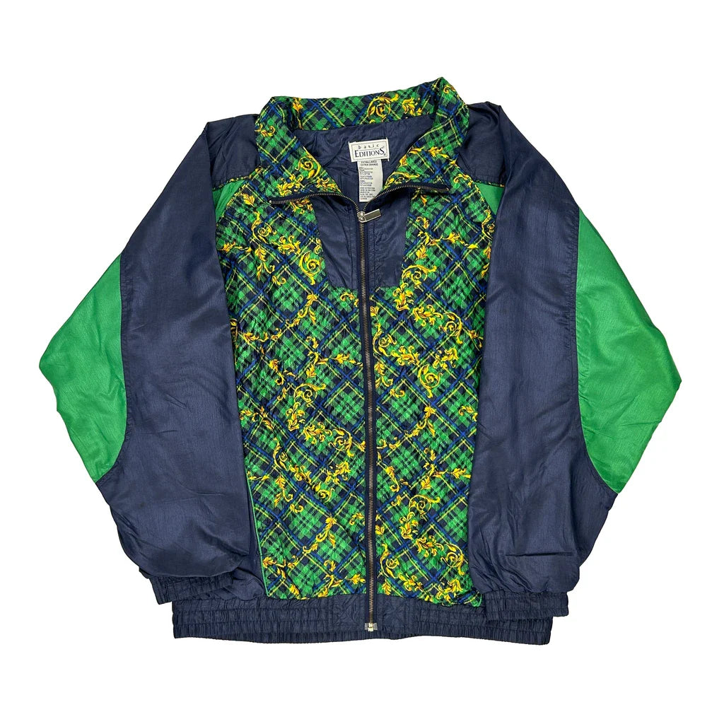 Basic Editions Shell Jacket - XL Multicoloured Polyester Refurbished - Thrifted (note: this is a term often used to describe second- refurbished available on Cerqular