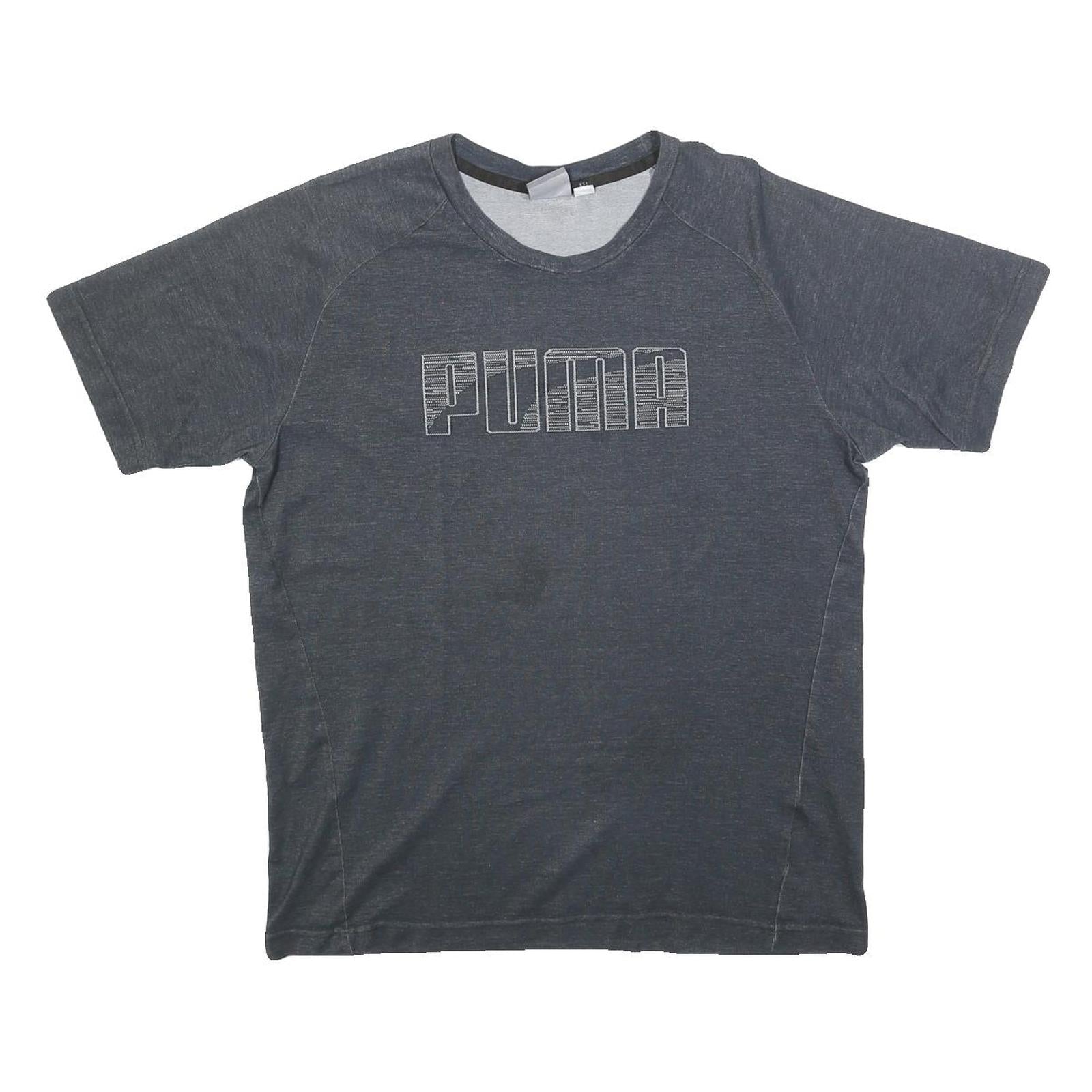 Buy PUMA Mens Grey Graphic T-Shirt L Short Sleeve Crew Neck Cotton Blend Casual Refurbished - $19.49 PUMA Mens Grey Graphic T-Shirt L Short Sleeve Crew Neck Cotton Blend Casual Refurbished - N/A refurbished available on Cerqular