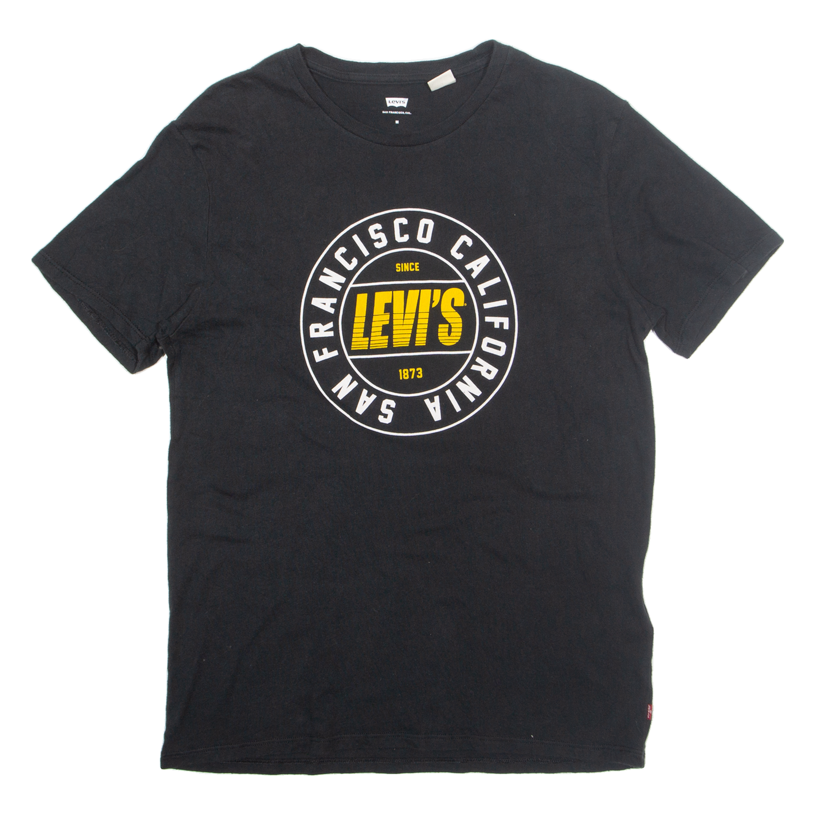 LEVI'S San Francisco Mens T-Shirt Black USA M Refurbished - N/A refurbished available on Cerqular