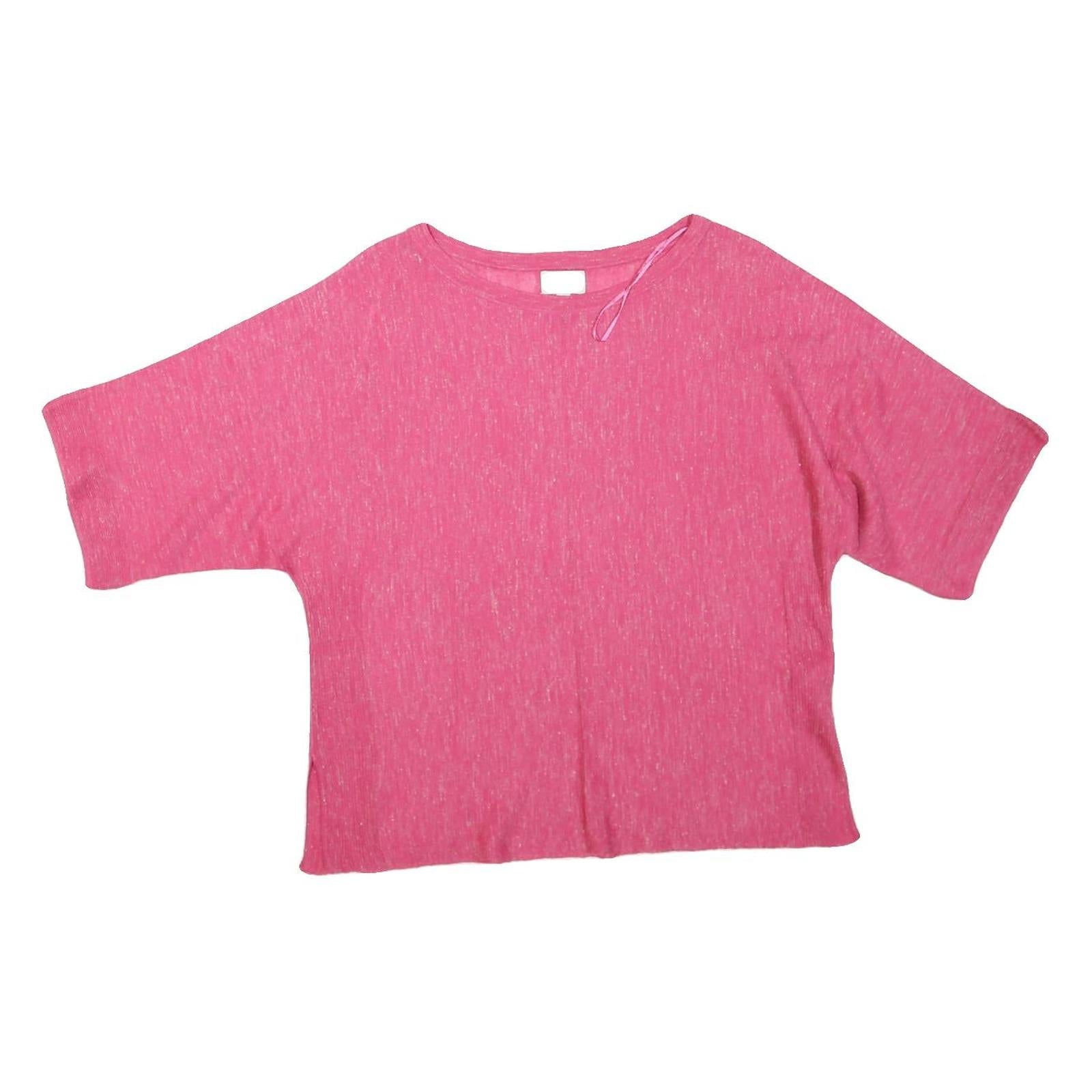 Buy MONSOON Womens Pink Basic Oversized Short Sleeve Crew Neck Top M Summer Refurbished - $25.99 MONSOON Womens Pink Basic Oversized Short Sleeve Crew Neck Top M Summer Refurbished - N/A refurbished available on Cerqular