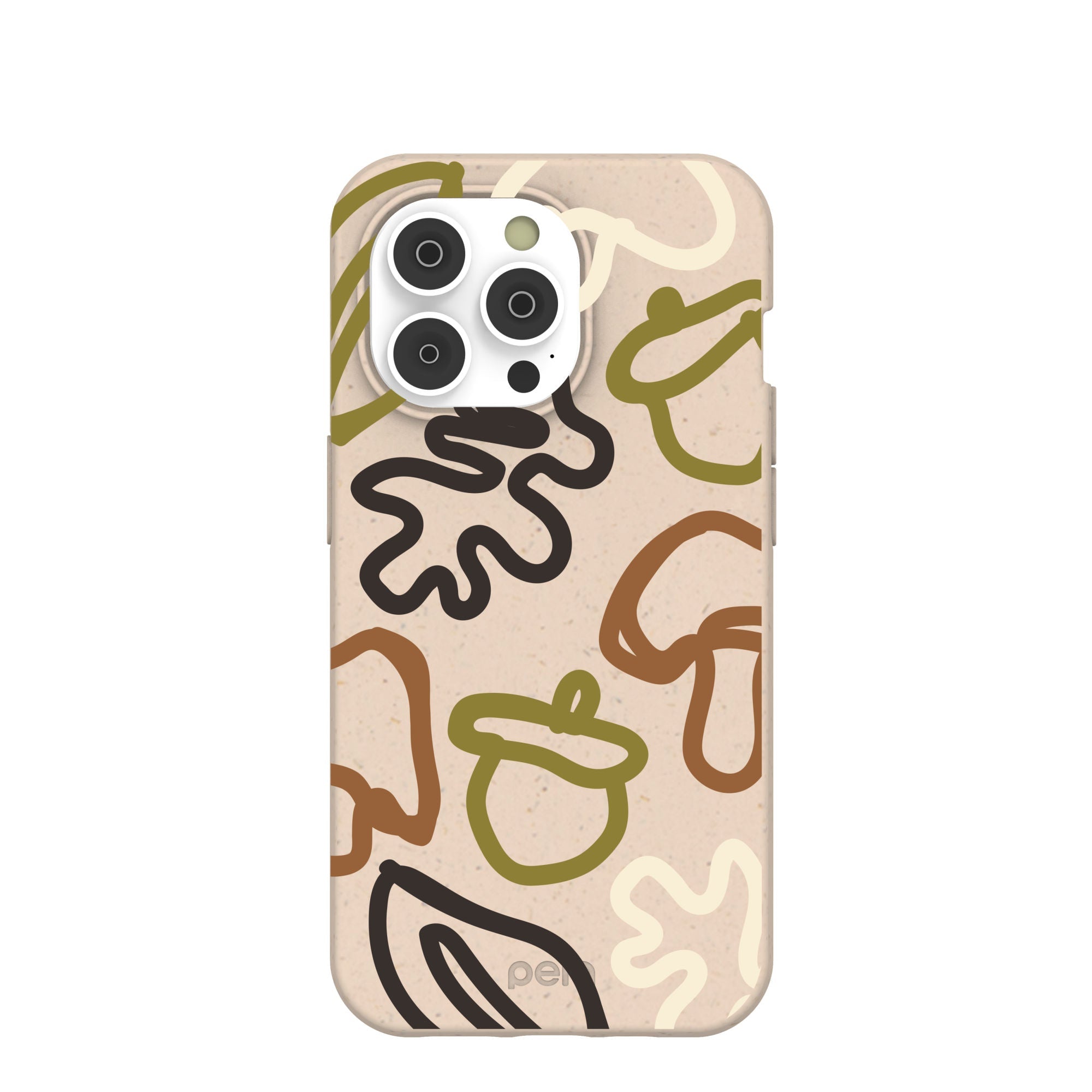 Seashell Forest Gems iPhone 14 Pro Case Refurbished - Pela Case refurbished available on Cerqular