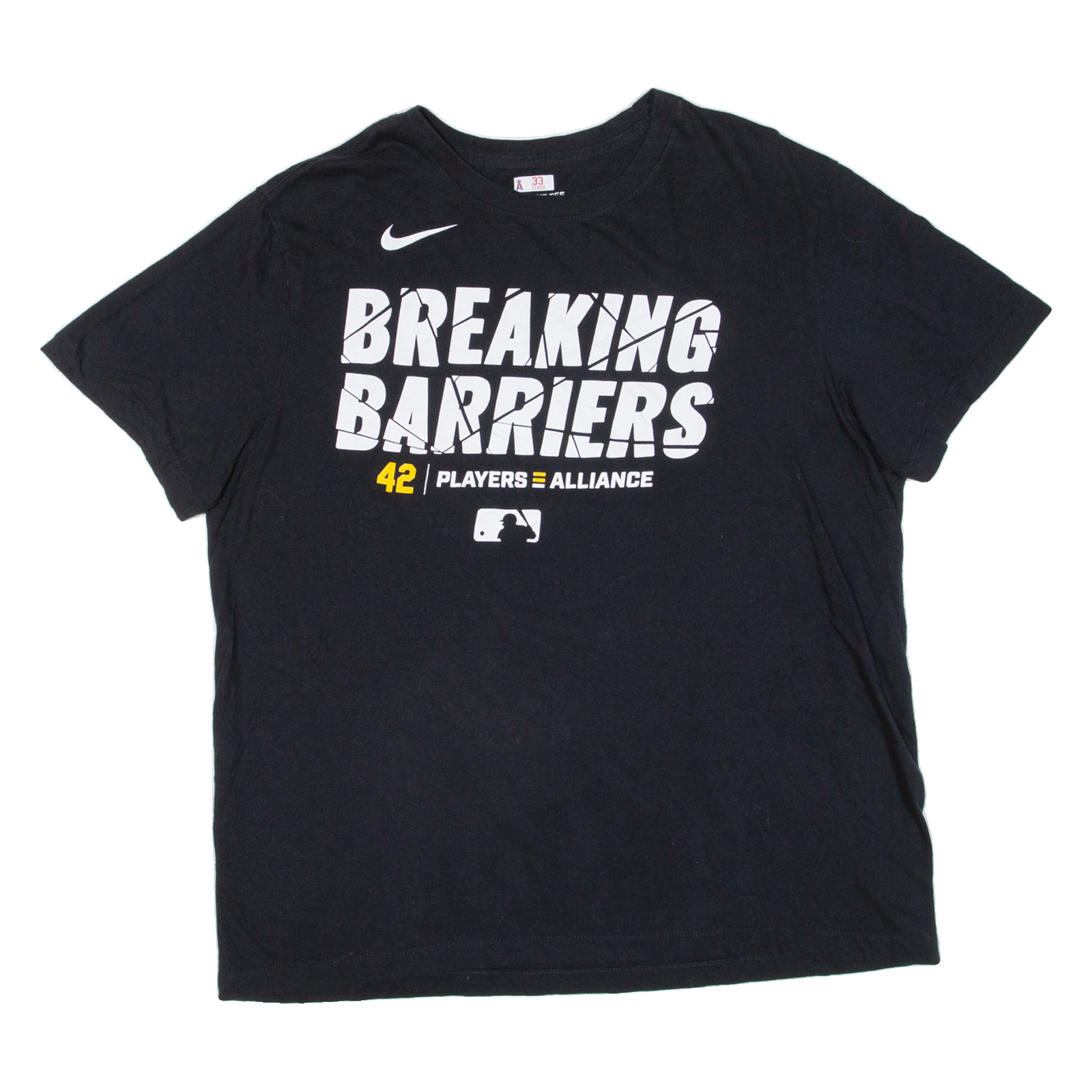 NIKE Mens T-Shirt Black USA L Refurbished - N/A refurbished available on Cerqular