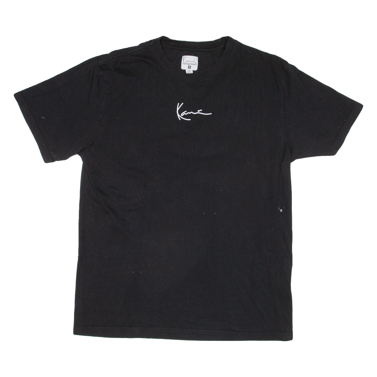 KARL KANI Mens T-Shirt Black S Refurbished - N/A refurbished available on Cerqular