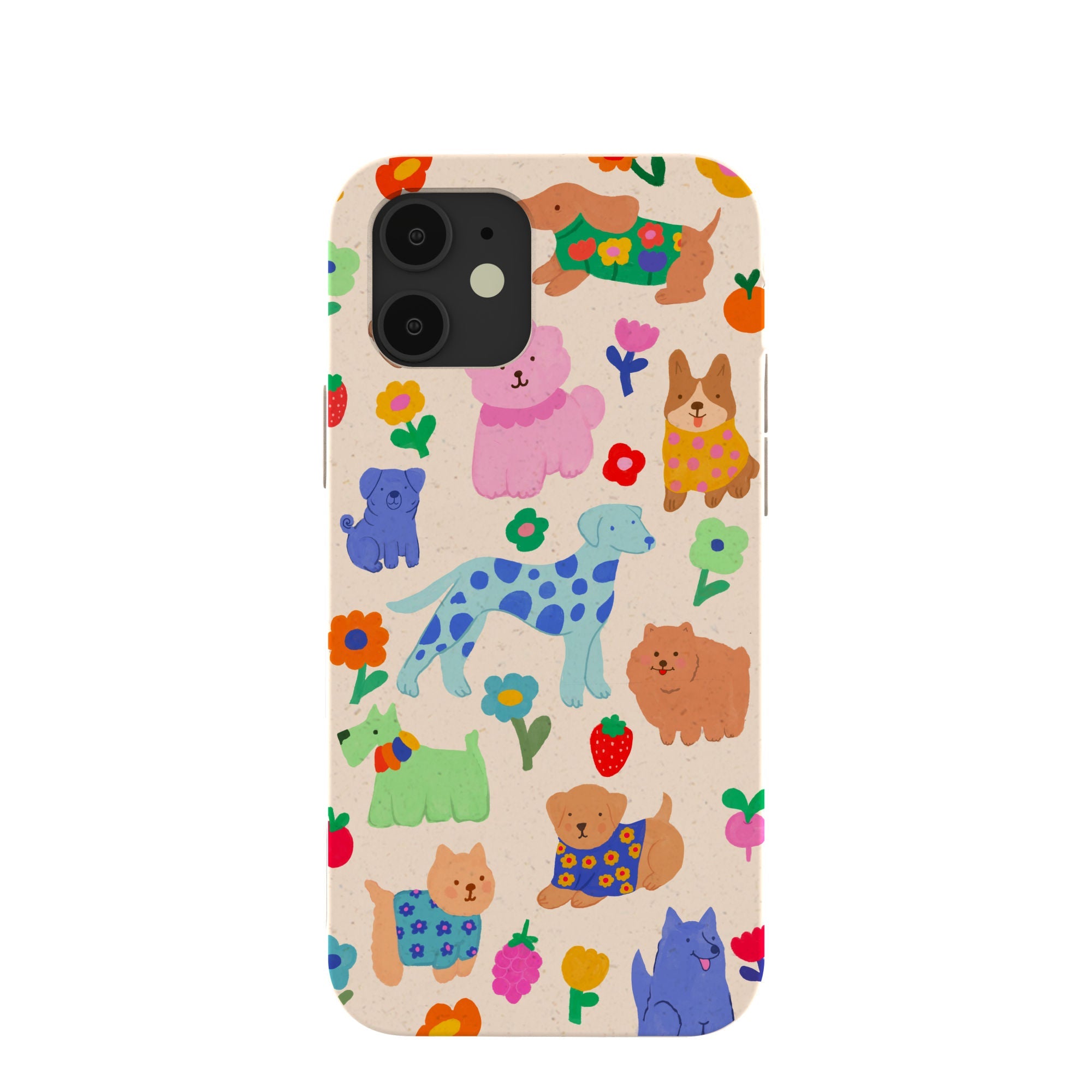 Seashell Pup Bloom iPhone 12/ iPhone 12 Pro Case Refurbished - Pela Case refurbished available on Cerqular