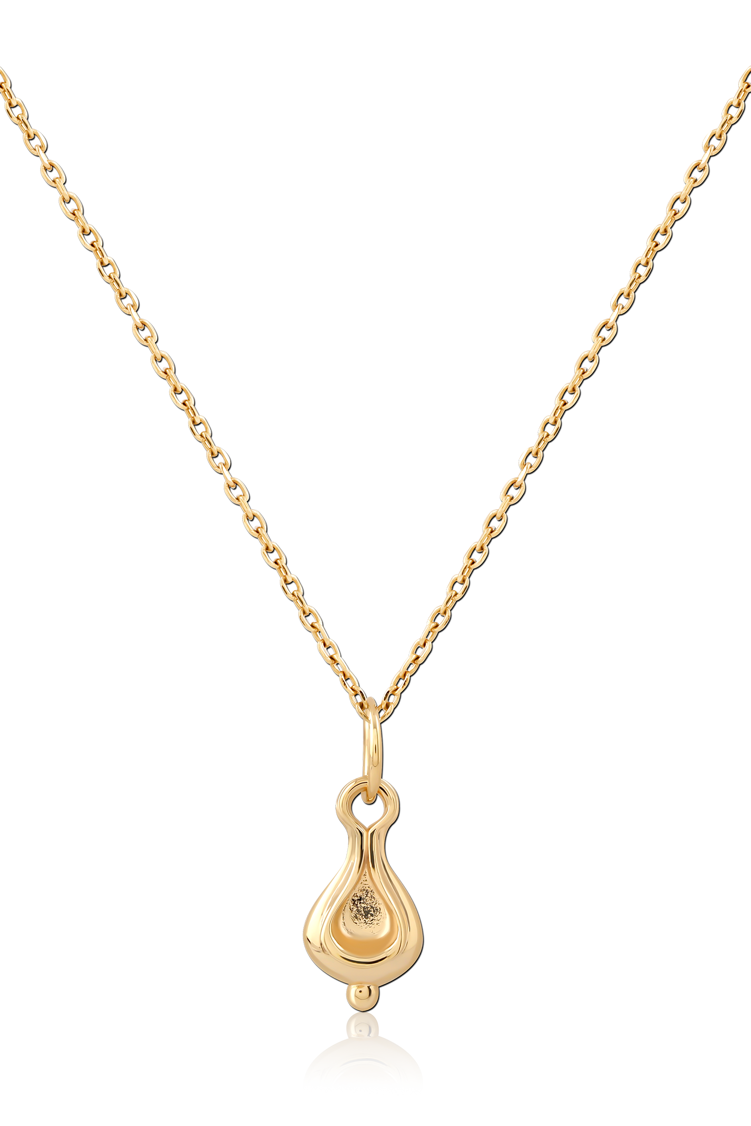 Calida Charm Necklace Gold | Chain Length: 18 inch + 2 inch extender Refurbished - N/A (There is no well-known brand by the name "A refurbished available on Cerqular