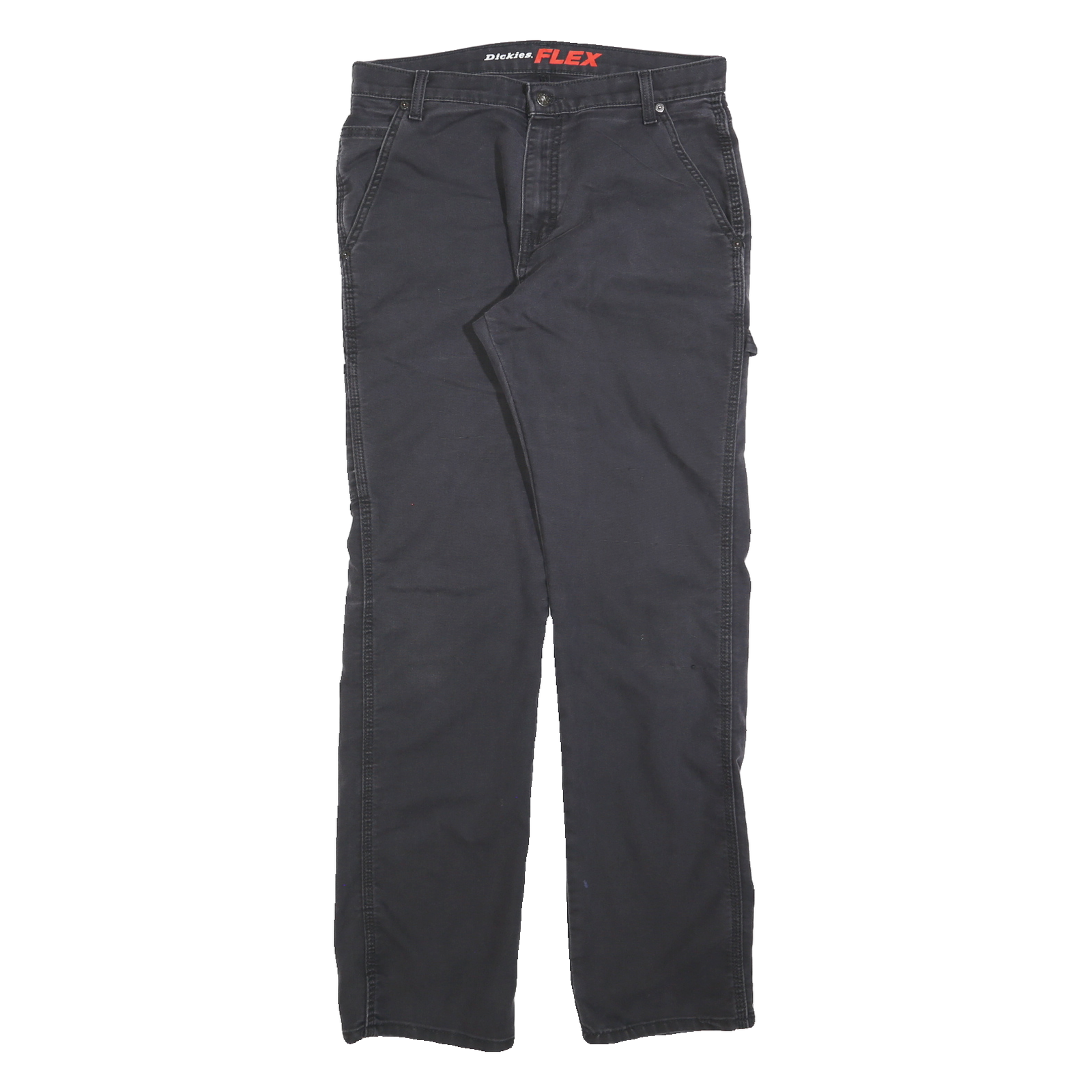 Buy DICKIES Mens Cotton Blend Black Regular Straight Trousers W32 L32 Workwear Zip Refurbished - $46.79 DICKIES Mens Cotton Blend Black Regular Straight Trousers W32 L32 Workwear Zip Refurbished - N/A refurbished available on Cerqular