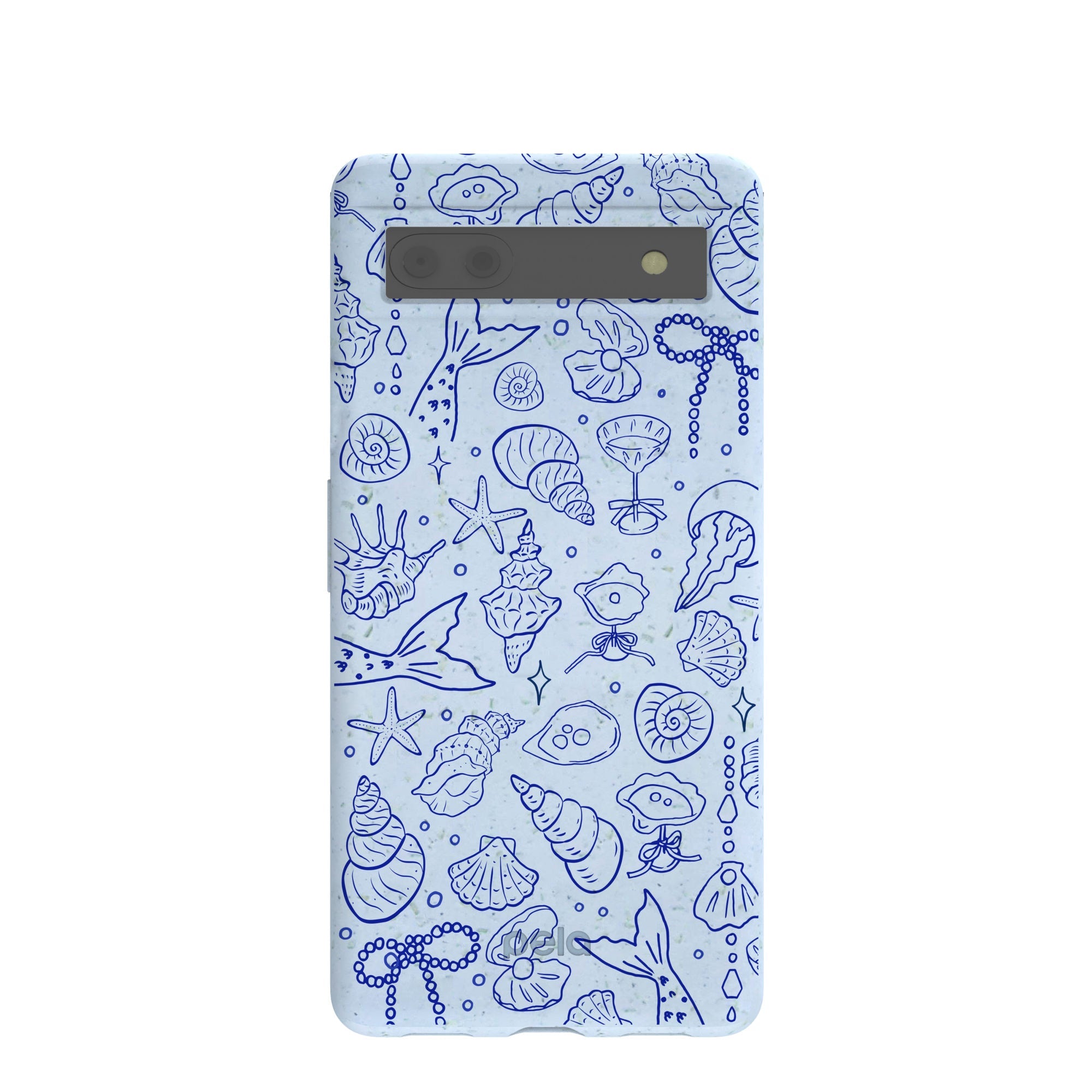 Buy Powder Blue Ocean Charms Google Pixel 6a Case Refurbished - $65.00 Powder Blue Ocean Charms Google Pixel 6a Case Refurbished - Pela Case refurbished available on Cerqular