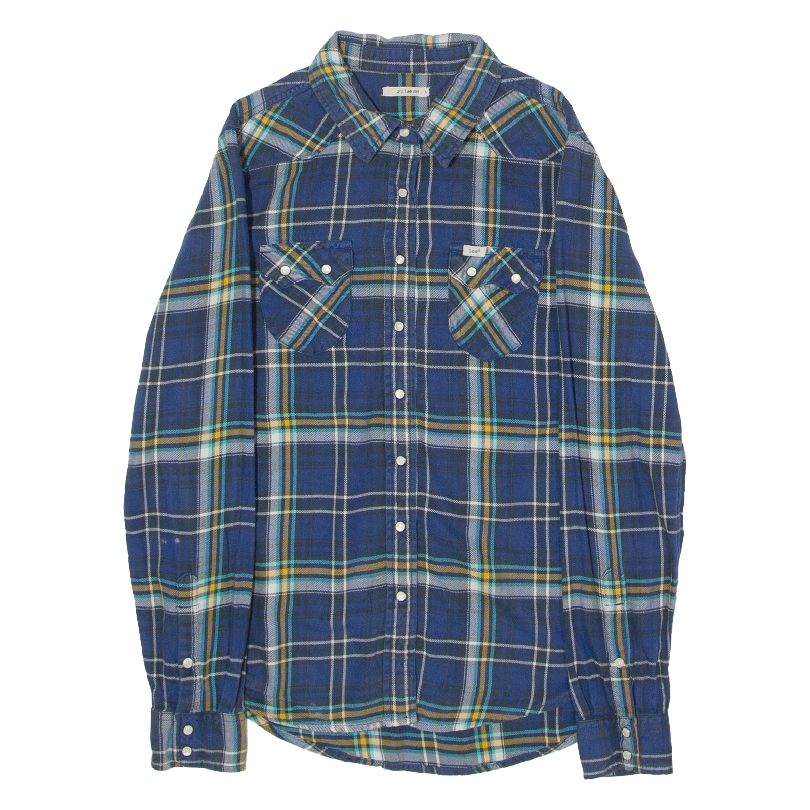 Buy LEE Western Mens Shirt Blue Plaid Long Sleeve S Refurbished - $14.03 LEE Western Mens Shirt Blue Plaid Long Sleeve S Refurbished - N/A refurbished available on Cerqular