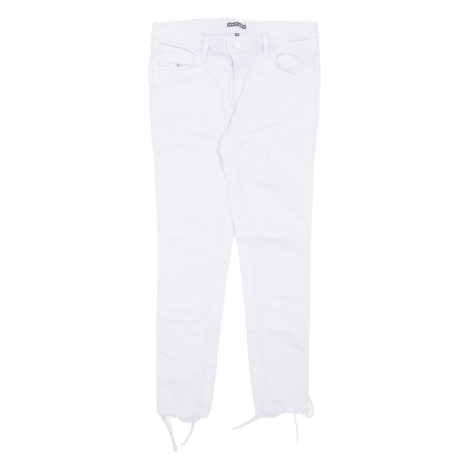 LEVI'S Line 8 Womens Jeans Purple Regular Straight W28 L30 Refurbished - N/A refurbished available on Cerqular
