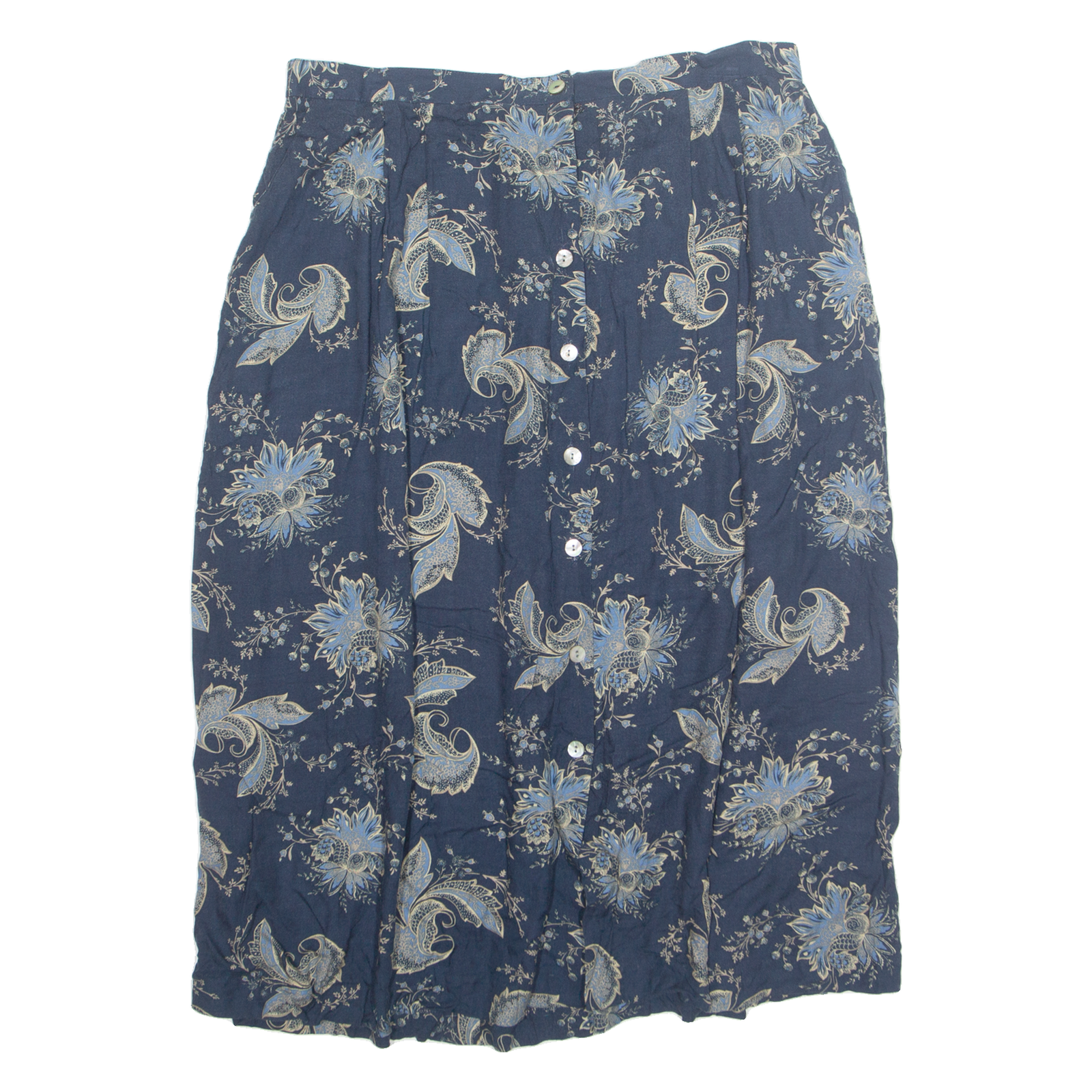 Buy APPLESEEDS Pocketed Womens A-Line Skirt Blue Knee Length Floral XL Refurbished - $18.19 APPLESEEDS Pocketed Womens A-Line Skirt Blue Knee Length Floral XL Refurbished - N/A refurbished available on Cerqular