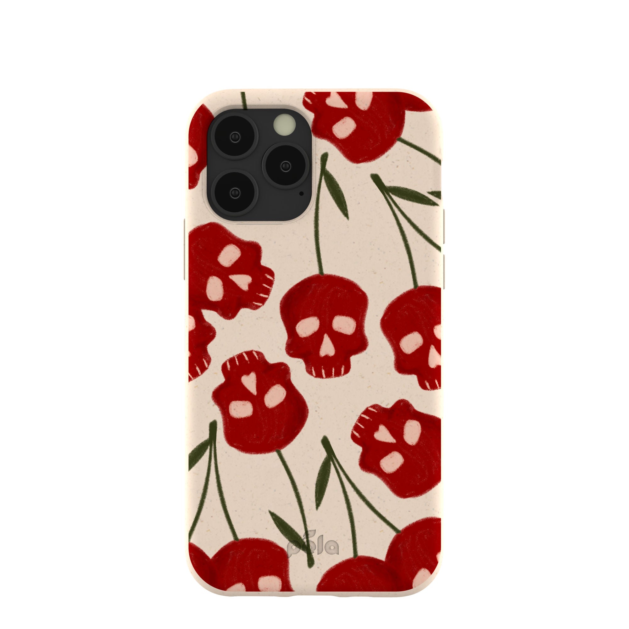 Seashell Scary Cherry iPhone 11 Pro Case Refurbished - Pela Case refurbished available on Cerqular