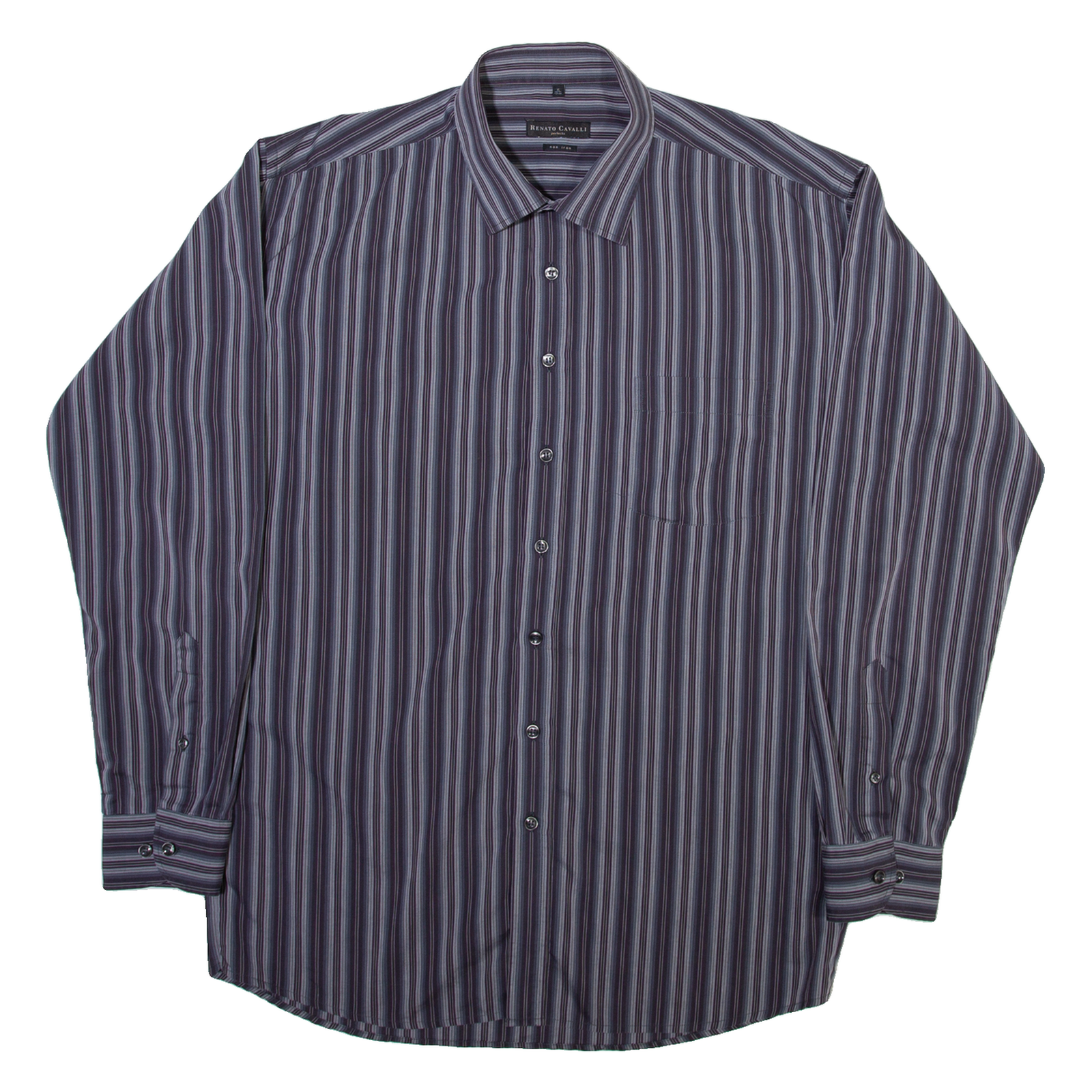 Buy RENATO CAVALLI Mens Shirt Grey Striped Long Sleeve XL Refurbished - $18.19 RENATO CAVALLI Mens Shirt Grey Striped Long Sleeve XL Refurbished - N/A refurbished available on Cerqular