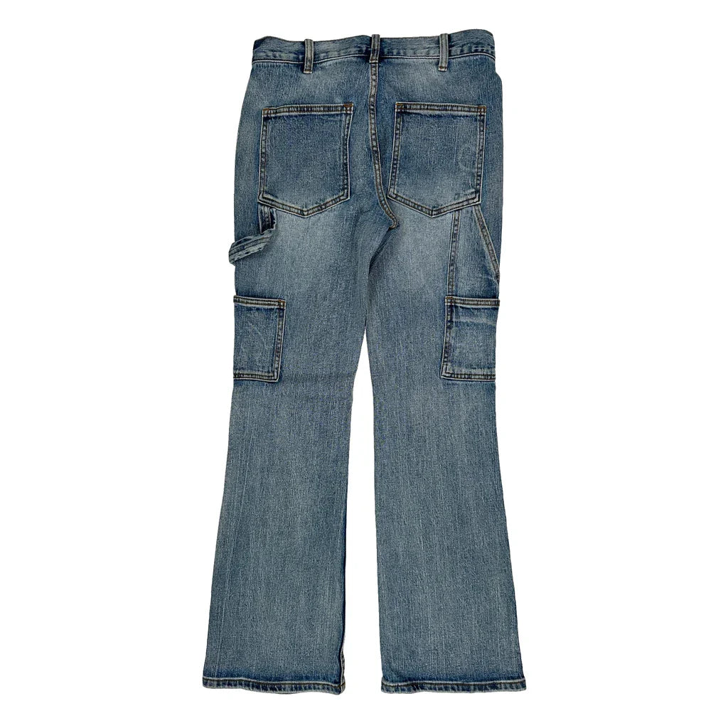 J.Galt Carpenter Jeans - 28W UK 8 Blue Cotton Refurbished - Thrifted (note: this is a term often used to describe second- refurbished available on Cerqular