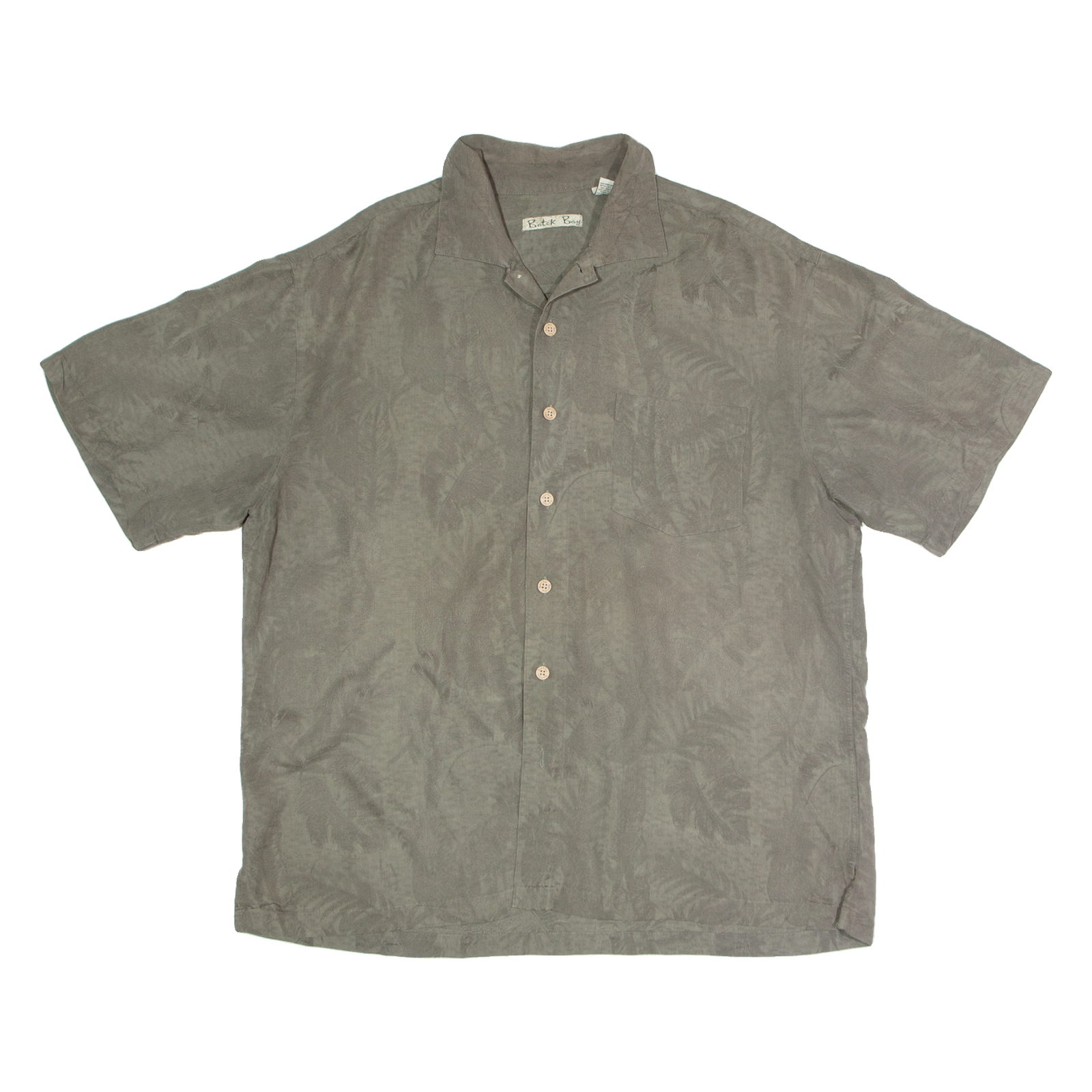 BATIK BAY Pineapple Mens Shirt Brown Floral XL Refurbished - N/A refurbished available on Cerqular