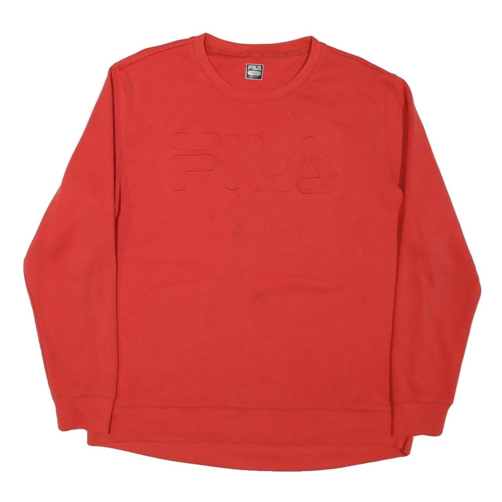 Buy FILA Womens Red Crew Neck UK 16 Cotton Blend Pullover Sweatshirt Casual Refurbished - $33.79 FILA Womens Red Crew Neck UK 16 Cotton Blend Pullover Sweatshirt Casual Refurbished - N/A refurbished available on Cerqular