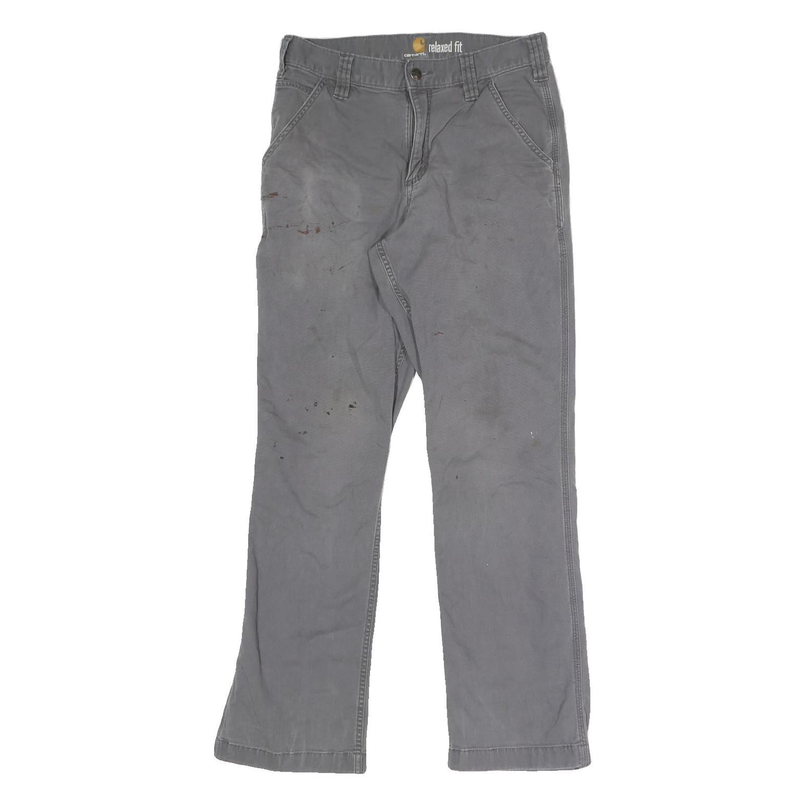 Buy CARHARTT Mens Grey Regular Fit Straight Trousers Workwear W30 L29 Cotton Blend Refurbished - $40.29 CARHARTT Mens Grey Regular Fit Straight Trousers Workwear W30 L29 Cotton Blend Refurbished - N/A refurbished available on Cerqular
