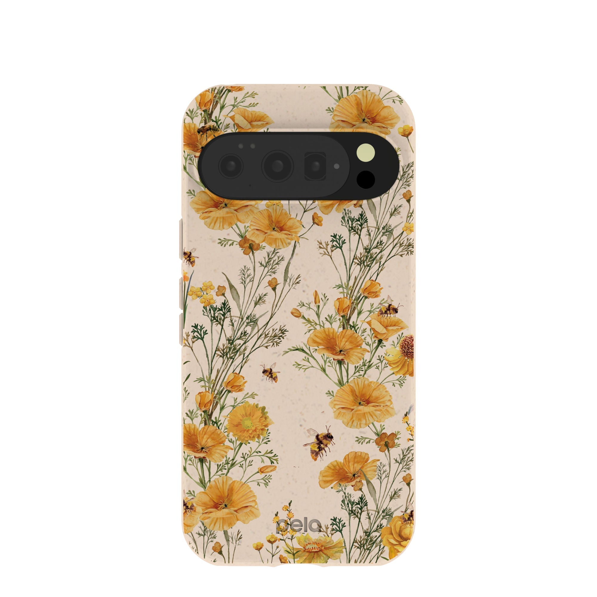 Seashell Vintage Bee Google Pixel 10/10 Pro Case Refurbished - Pela Case refurbished available on Cerqular