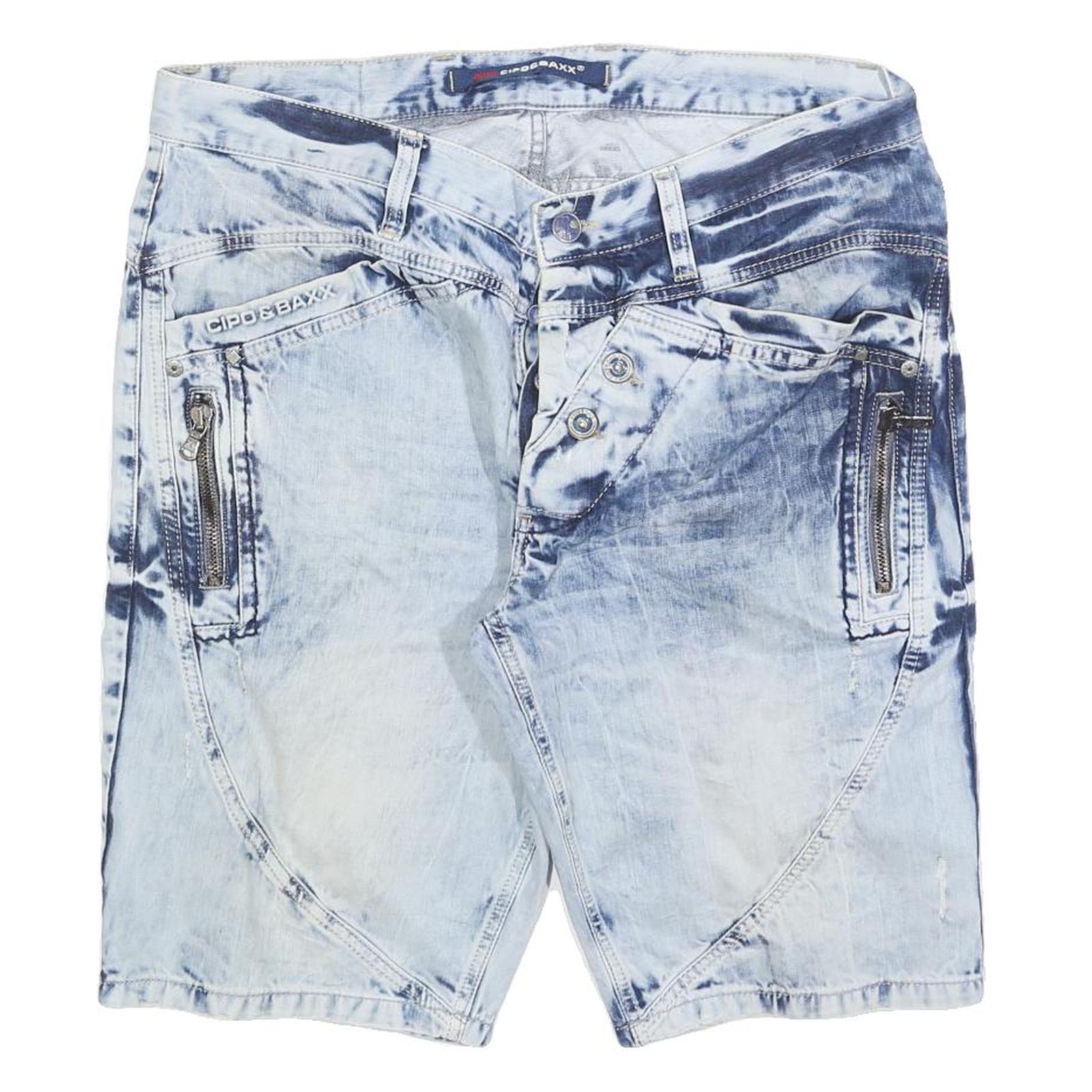 Buy CIPO & BAXX Mens Shorts Blue Casual Denim XL W38 Zipped Pockets Cotton Blend Refurbished - $42.89 CIPO & BAXX Mens Shorts Blue Casual Denim XL W38 Zipped Pockets Cotton Blend Refurbished - N/A refurbished available on Cerqular