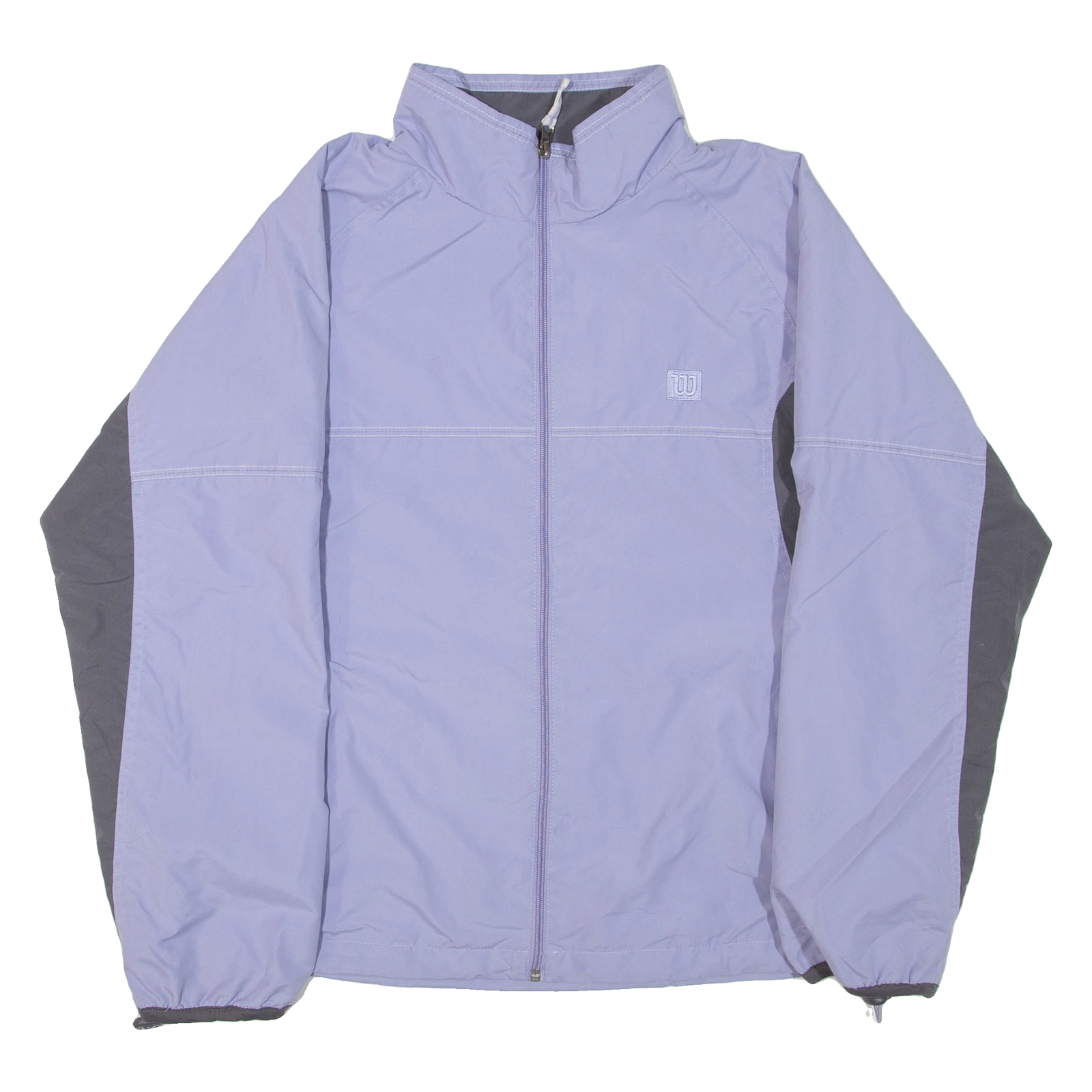 WILSON Womens Track Jacket Purple L Refurbished - N/A refurbished available on Cerqular