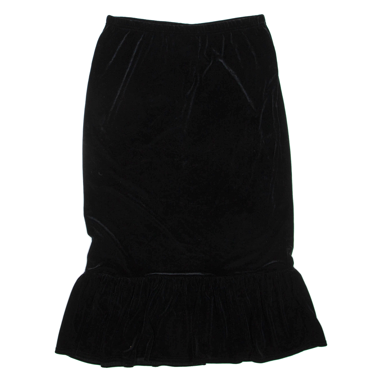 Womens Peasant Skirt Black Midi L Refurbished - N/A refurbished available on Cerqular