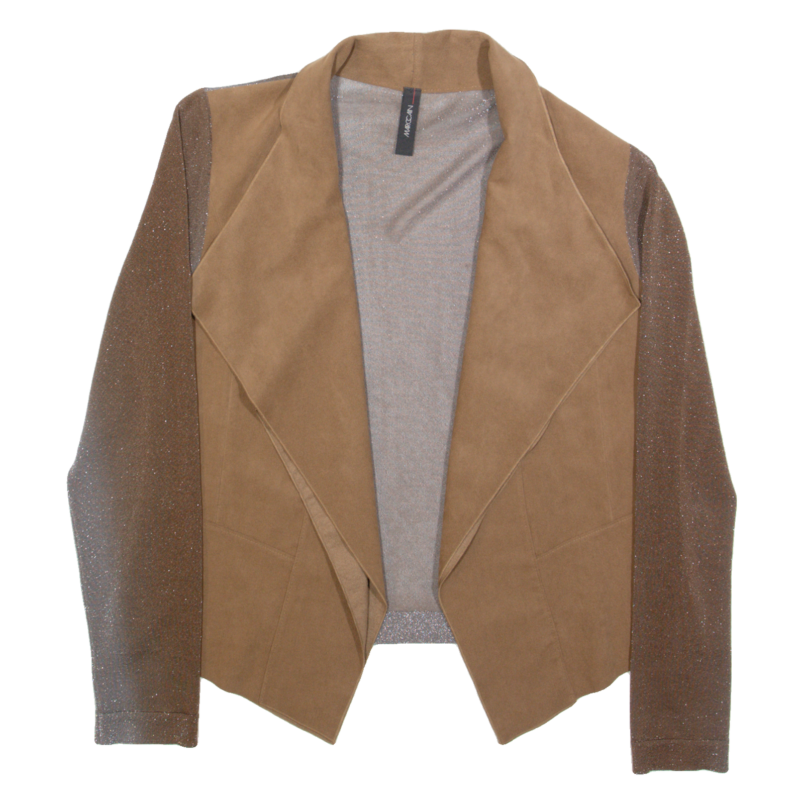 MARC CAIN Womens Kimono Blouse Brown Long Sleeve M Refurbished - N/A refurbished available on Cerqular