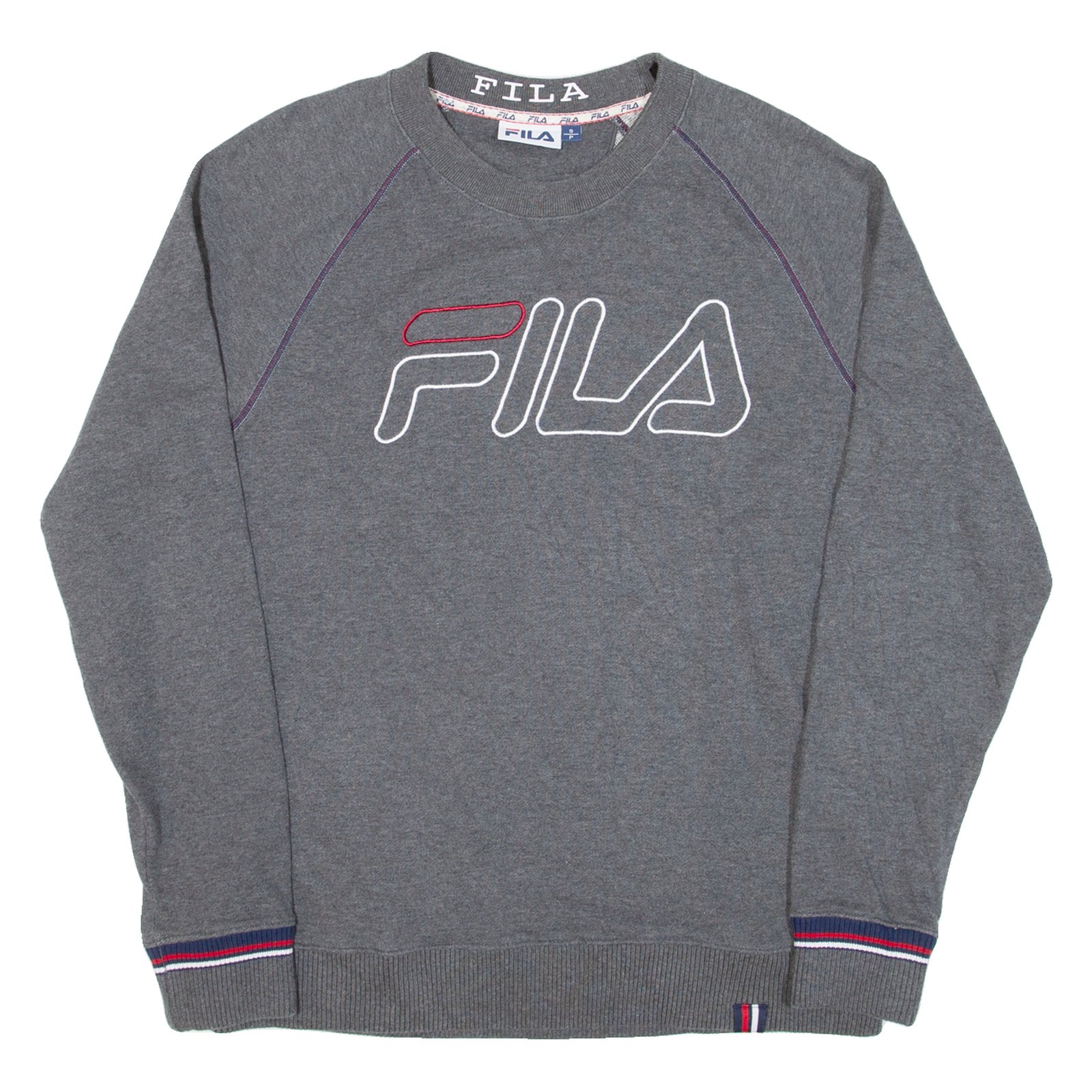 FILA Mens Sweatshirt Grey S Refurbished - N/A refurbished available on Cerqular