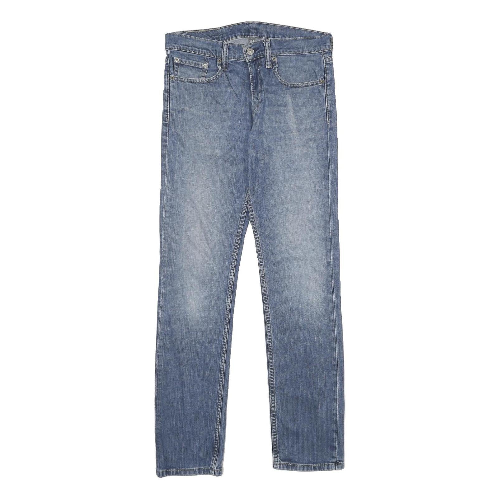 LEVI'S 511 Slim Mens Jeans Blue Slim Skinny Denim Medium W30 L32 Zip Refurbished - N/A refurbished available on Cerqular