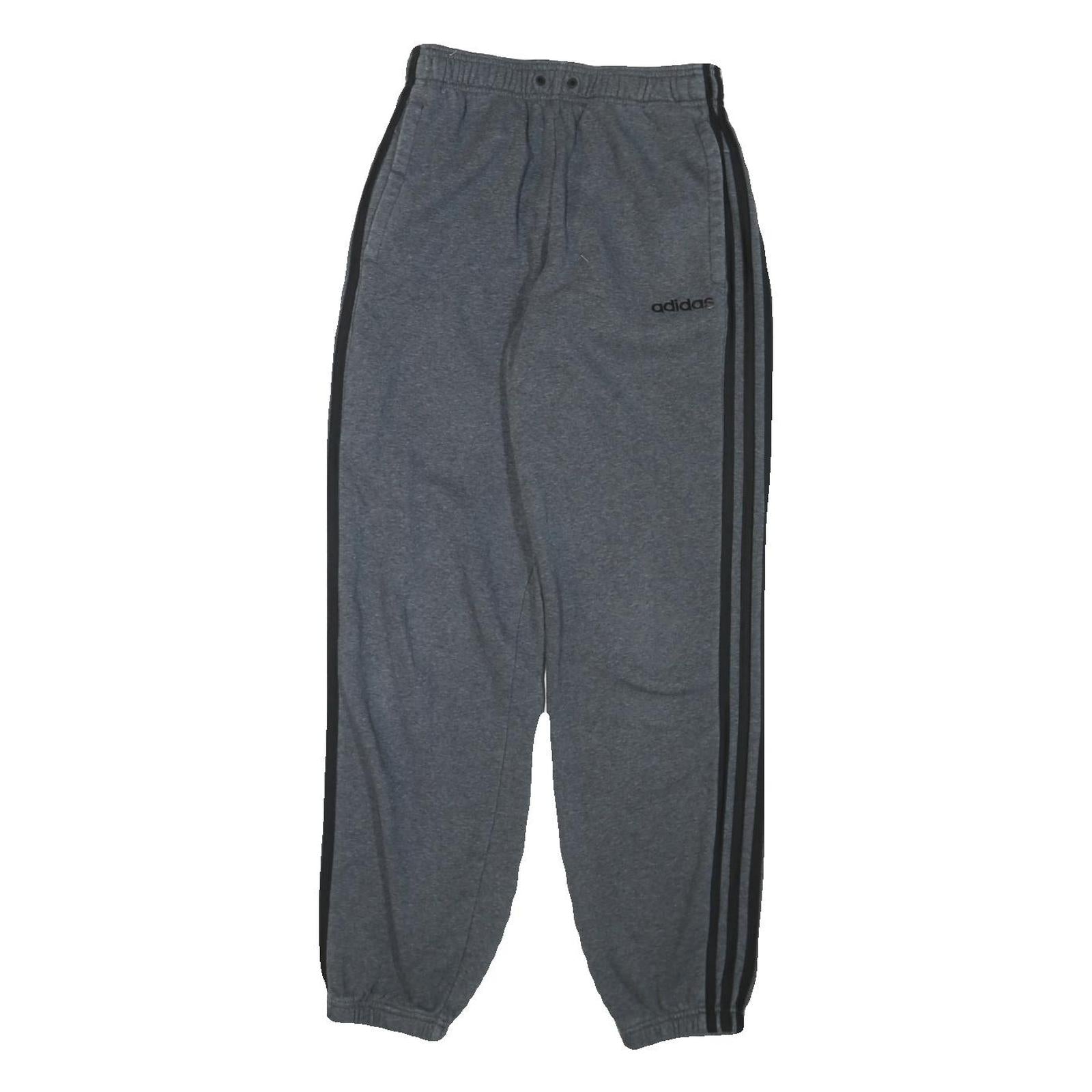 Buy ADIDAS Mens Joggers Grey Black S W26 L30 Cotton Blend Slim Tapered Fit Refurbished - $25.99 ADIDAS Mens Joggers Grey Black S W26 L30 Cotton Blend Slim Tapered Fit Refurbished - N/A refurbished available on Cerqular