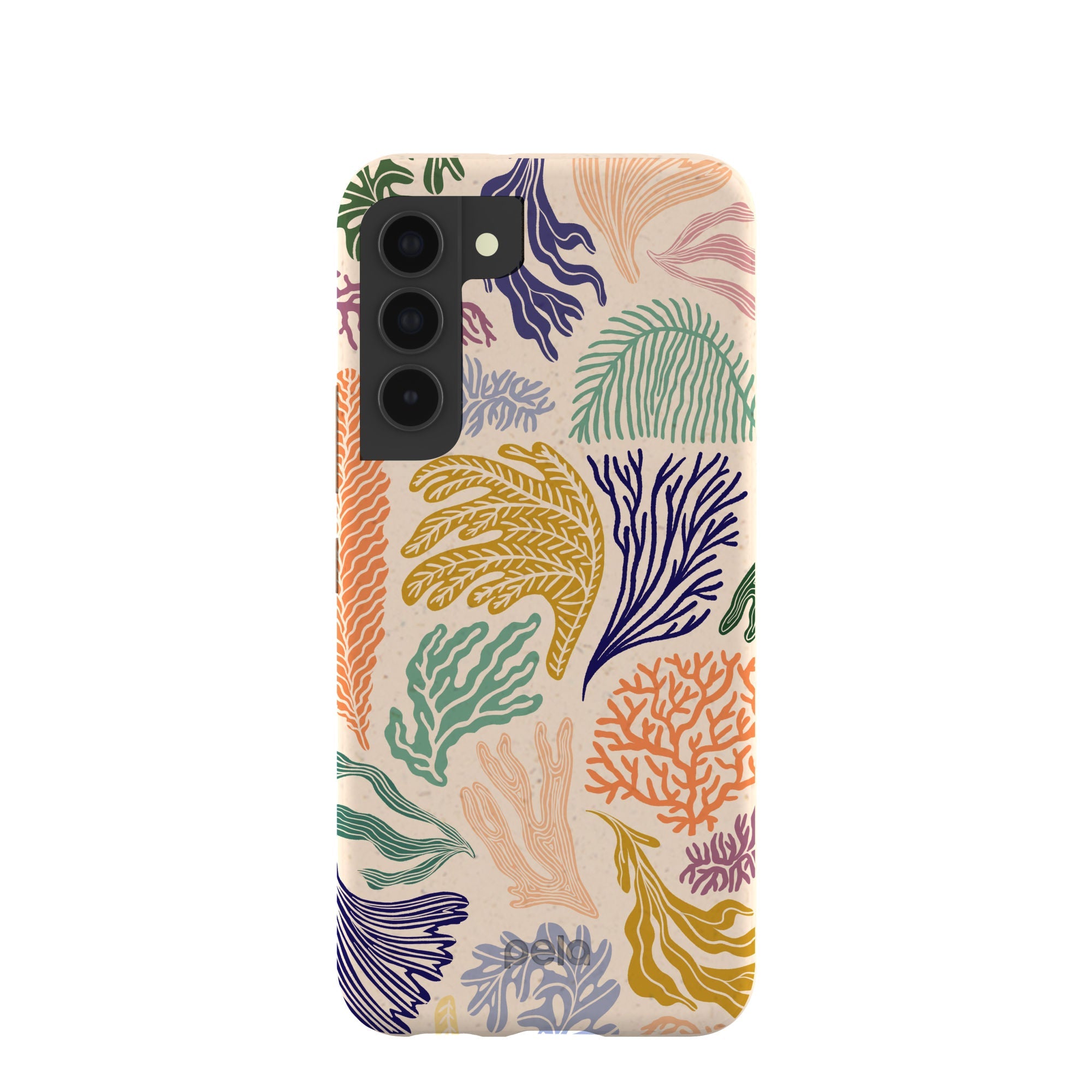 Seashell Coral Dreams Samsung Galaxy S22 Case Refurbished - Pela Case refurbished available on Cerqular