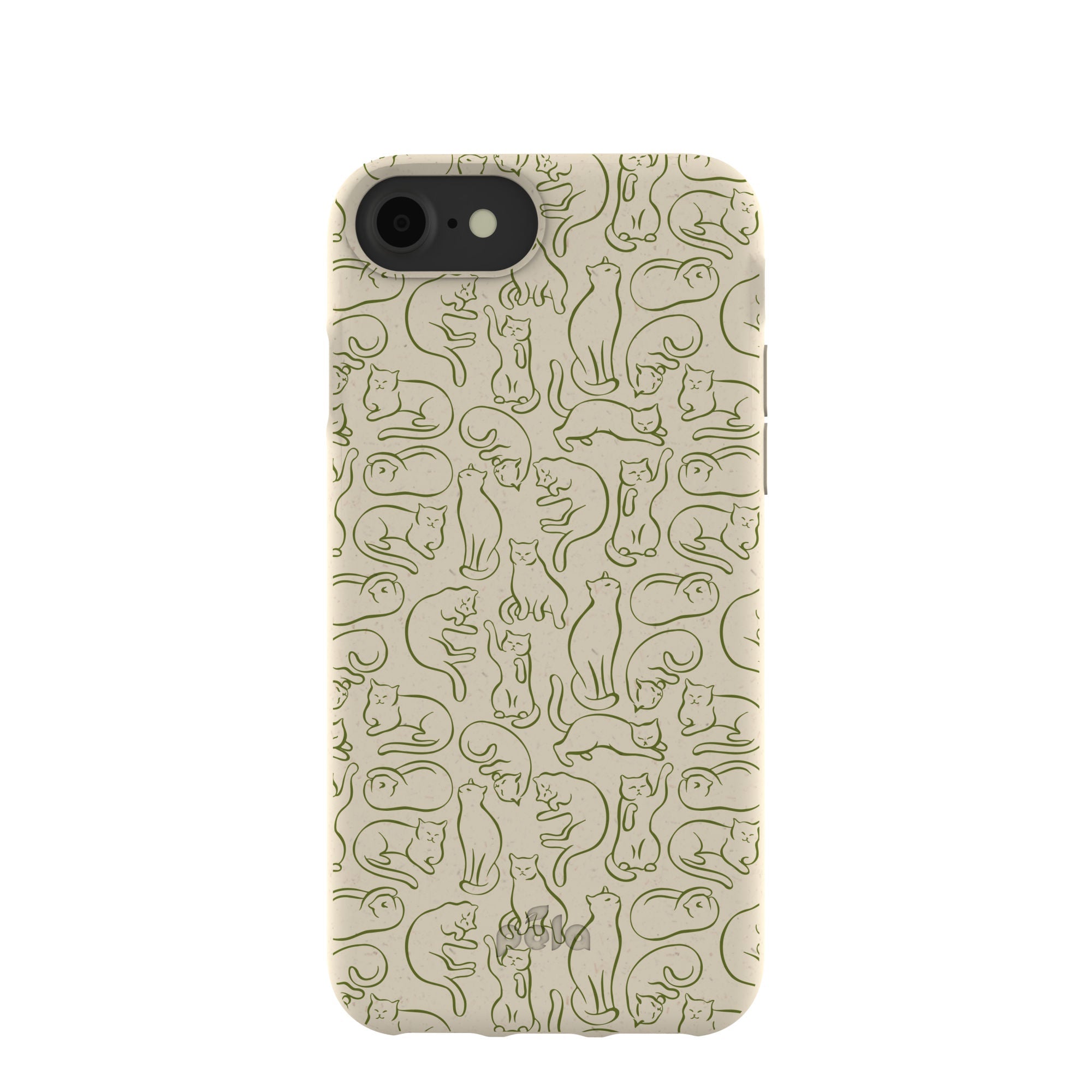 London Fog Say Meow iPhone 6/6s/7/8/SE Case Refurbished - Pela Case refurbished available on Cerqular