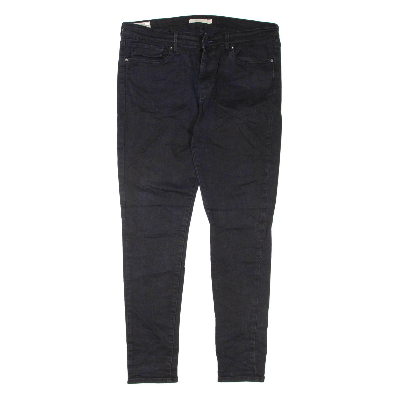 LEVI'S 711 Womens Jeans Black Regular Skinny W31 L29 Refurbished - N/A refurbished available on Cerqular