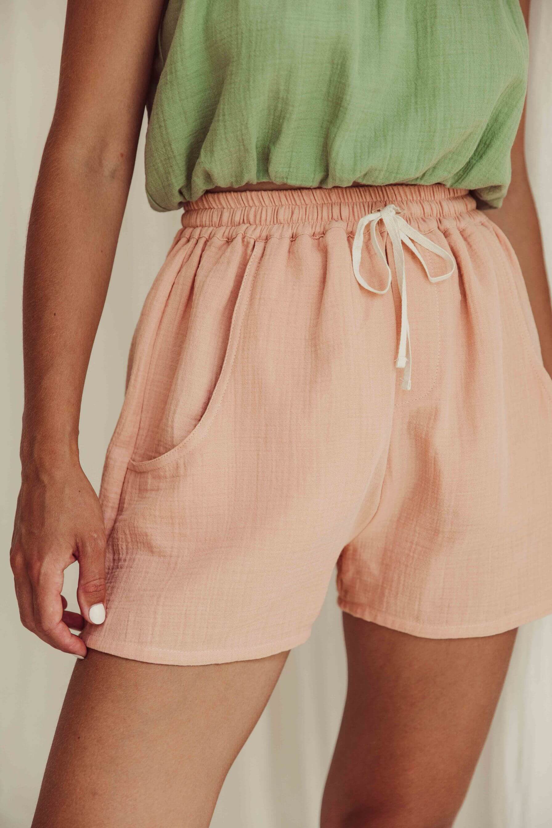 Buy Organic cotton women shorts - Peach Refurbished - $41.60 Organic cotton women shorts - Peach Refurbished - N/A (Note: This brand may not be well-known globally refurbished available on Cerqular
