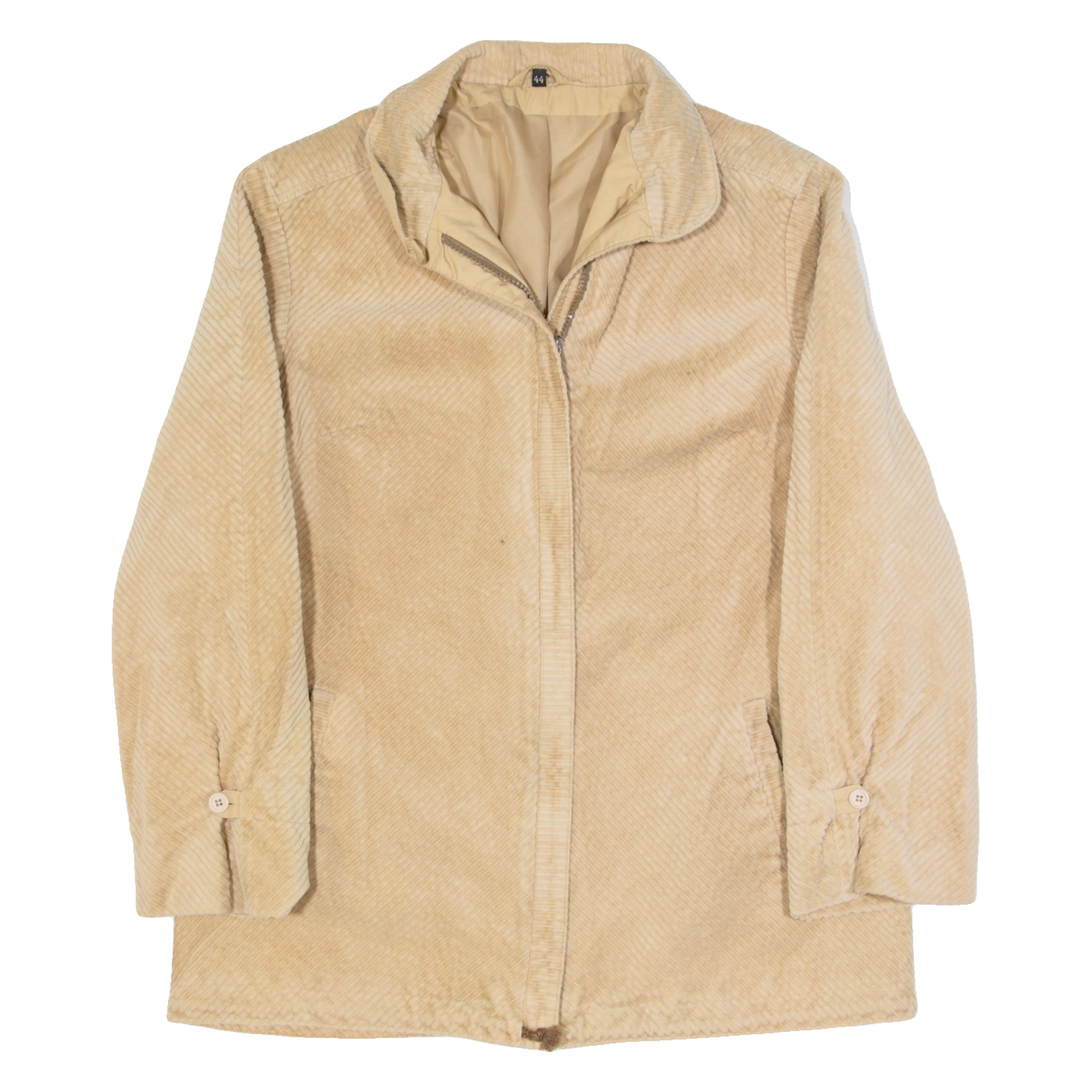 Womens Corduroy Jacket Brown 90s M Refurbished - N/A refurbished available on Cerqular