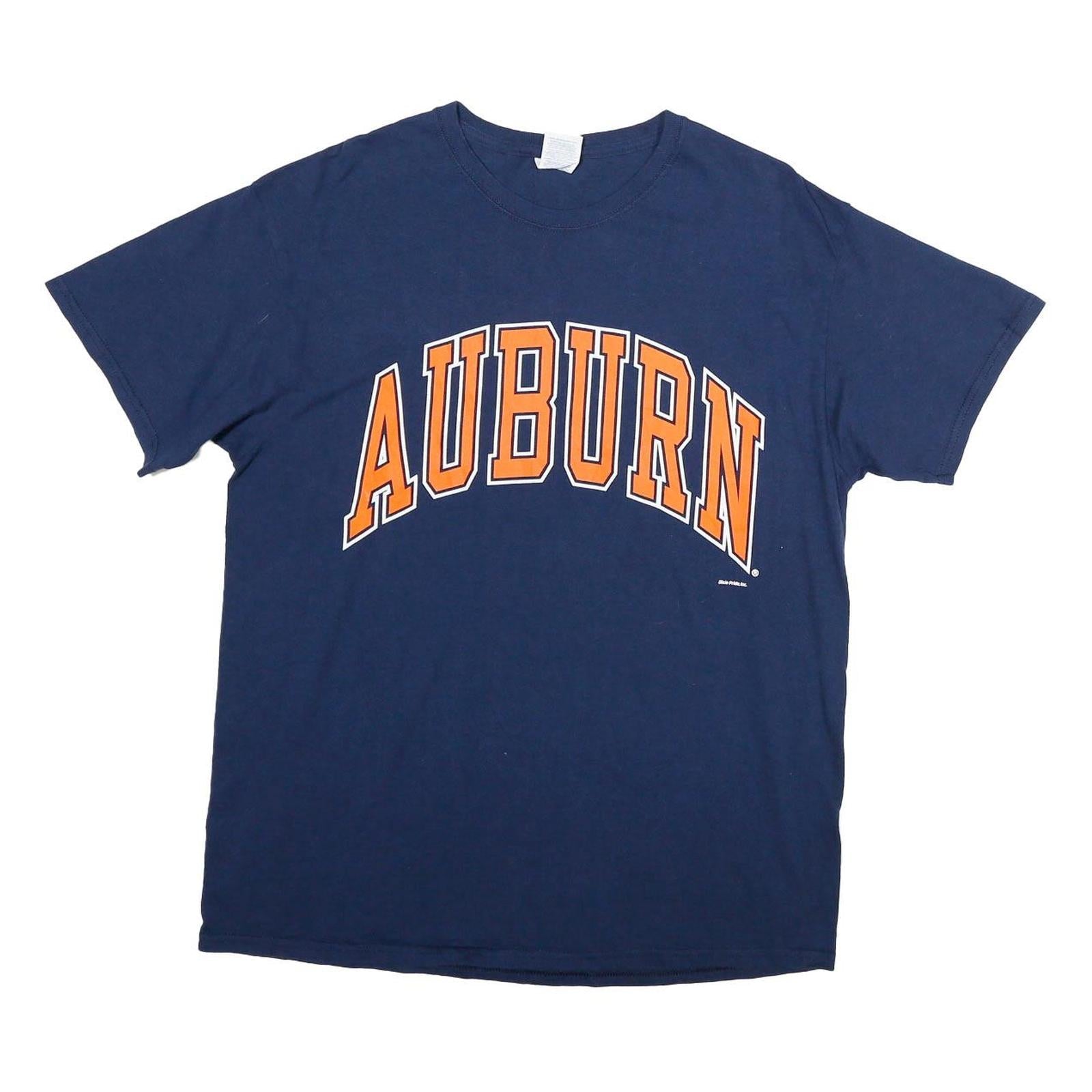DELTA Mens Blue Auburn Graphic T-Shirt M Short Sleeve Crew Neck Sportswear Refurbished - N/A refurbished available on Cerqular