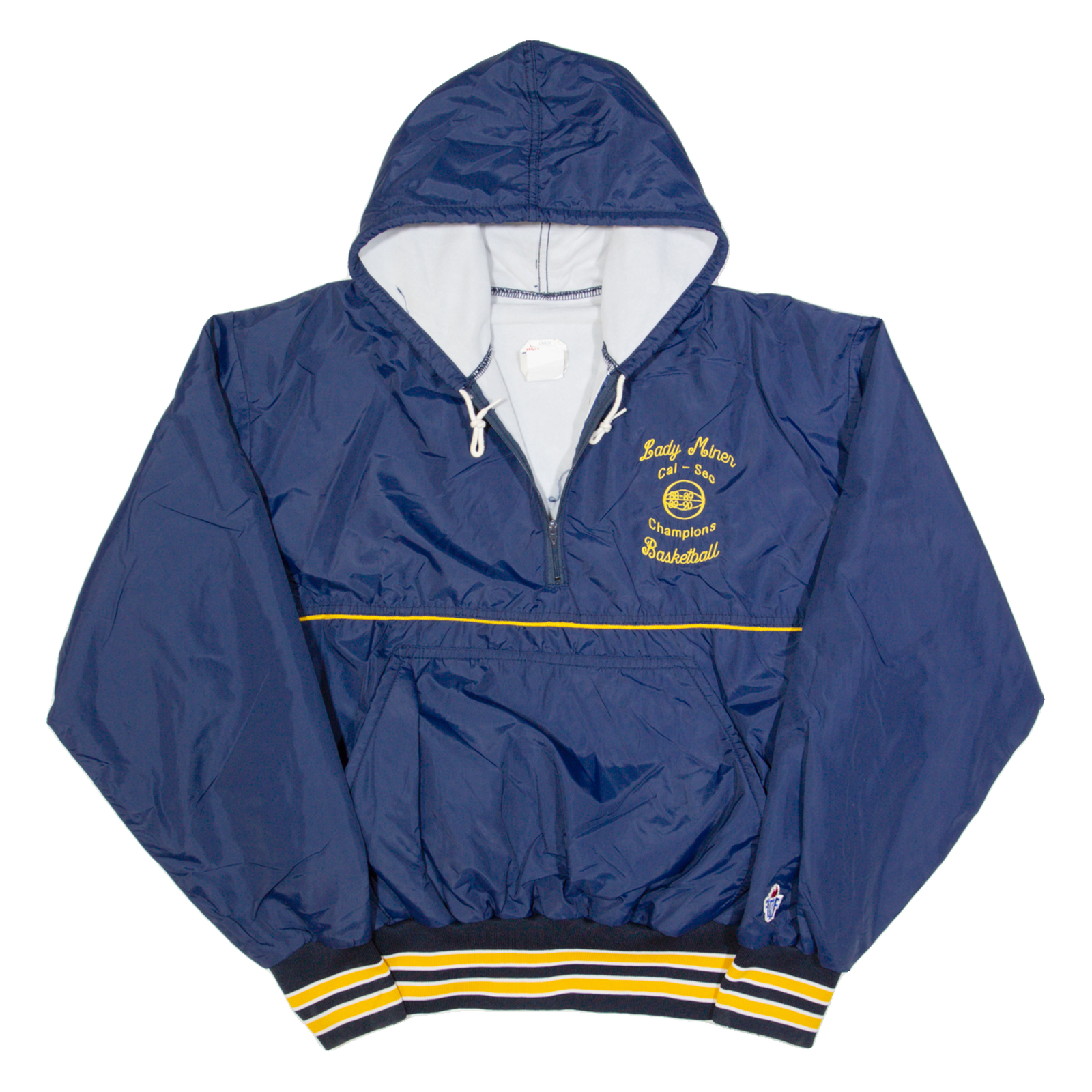 FALCO Lady Miner Basketball Womens Anorak Jacket Blue 90s USA Hooded L Refurbished - N/A refurbished available on Cerqular