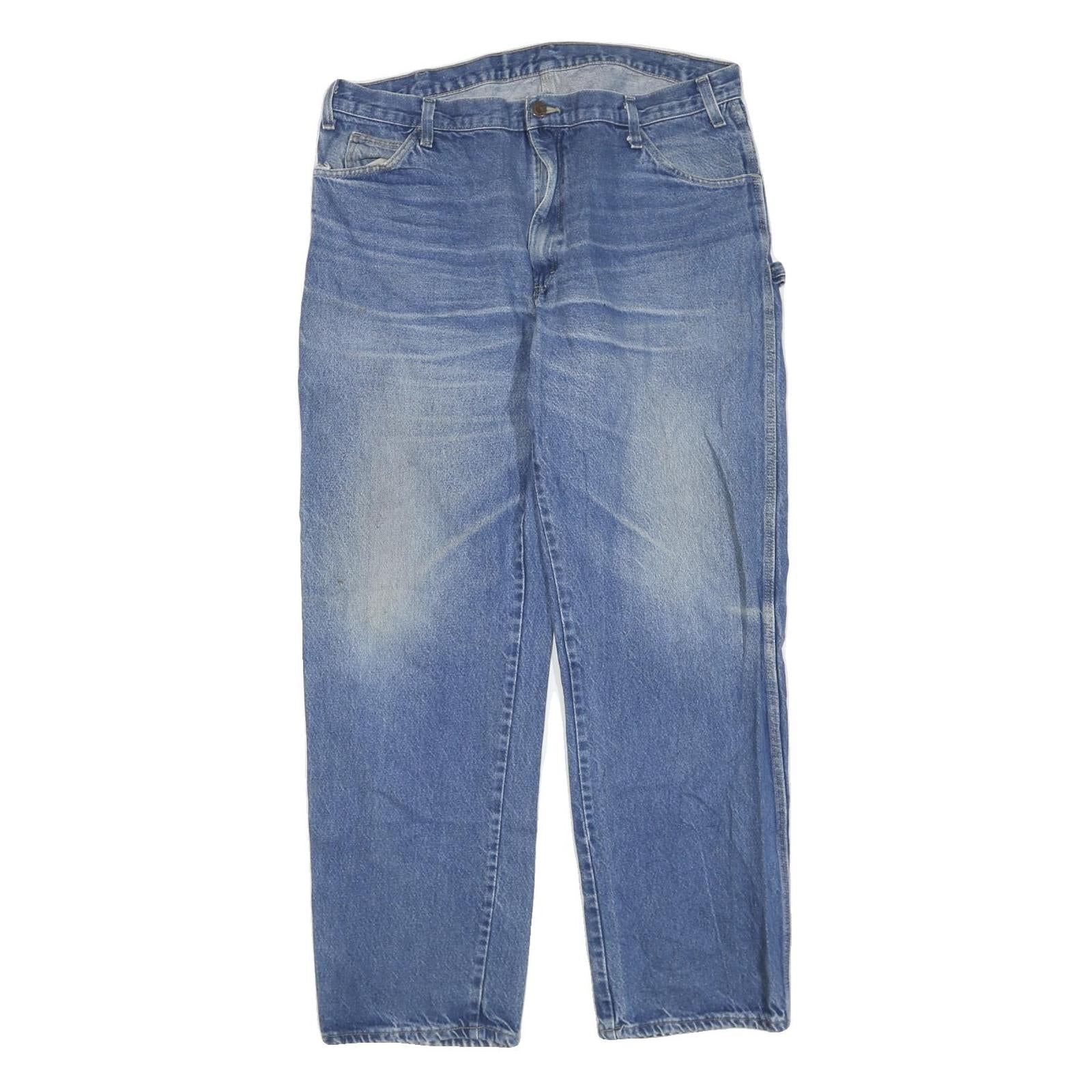 Buy DICKIES Mens Jeans Blue Regular Straight Denim Light W38 L32 Workwear Zip Refurbished - $37.69 DICKIES Mens Jeans Blue Regular Straight Denim Light W38 L32 Workwear Zip Refurbished - N/A refurbished available on Cerqular