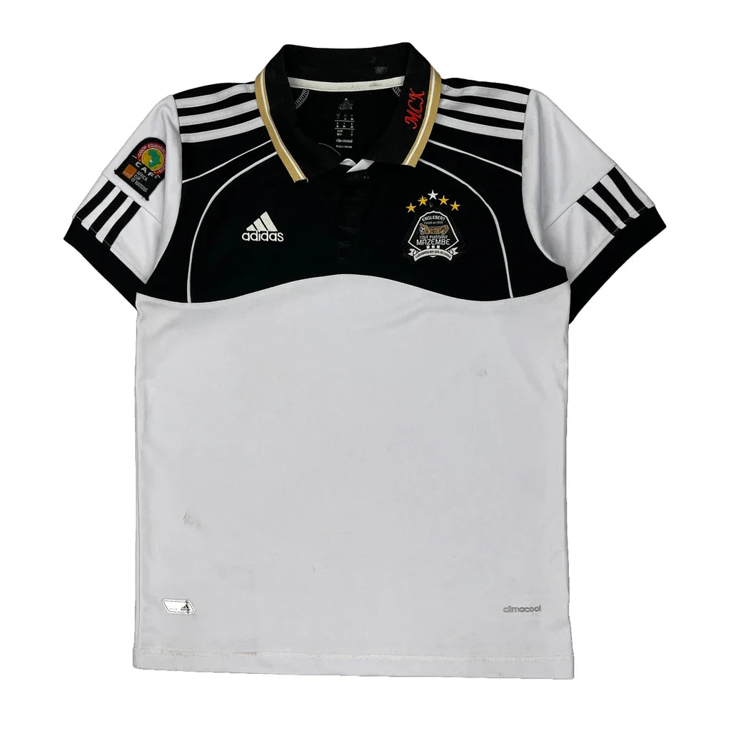 Buy Tp Mazembe Adidas Football Shirt - Medium Black & White Polyester Refurbished - $37.51 Tp Mazembe Adidas Football Shirt - Medium Black & White Polyester Refurbished - Thrifted (note: this is a term often used to describe second- refurbished available on Cerqular