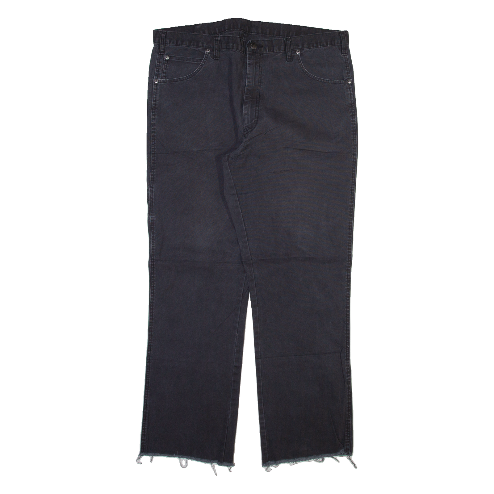 DICKIES Mens Trousers Grey Regular Straight W38 L30 Refurbished - N/A refurbished available on Cerqular