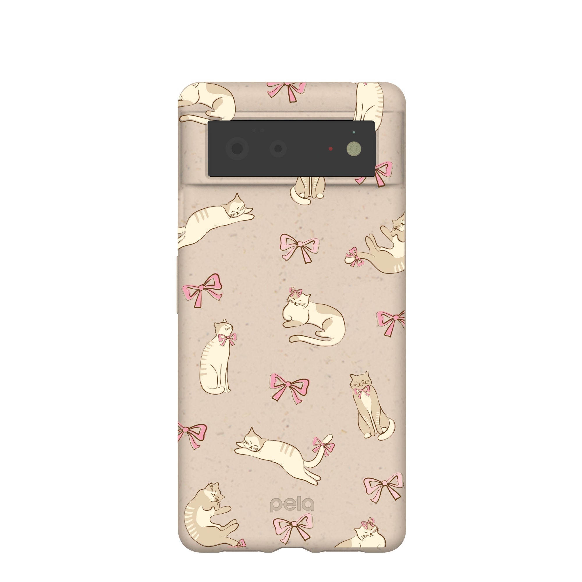 Seashell Purrfect Google Pixel 6 Case Refurbished - Pela Case refurbished available on Cerqular