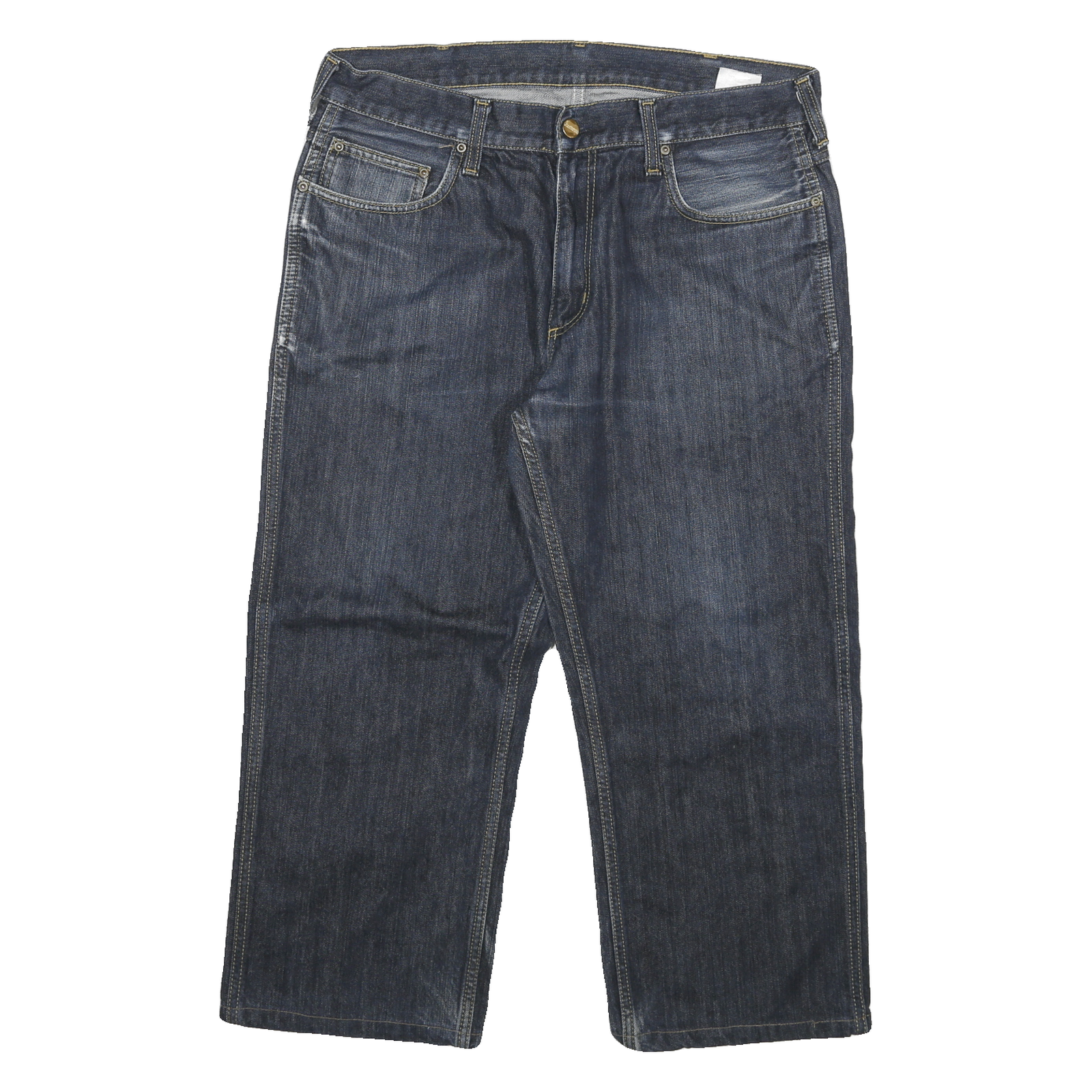 CARHARTT Mens Jeans Blue Regular Straight Denim Medium W32 L23 Classic Workwear Refurbished - N/A refurbished available on Cerqular