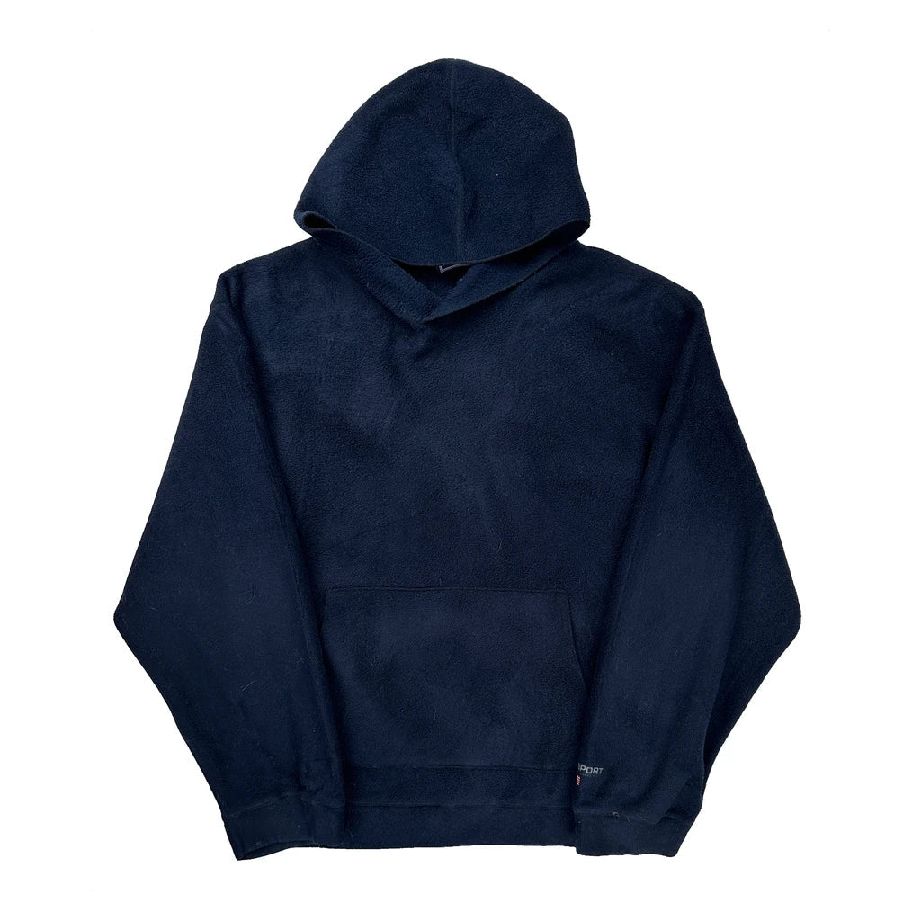 Polo Sport Fleece - XL Navy Cotton Refurbished - Thrifted (note: this is a term often used to describe second- refurbished available on Cerqular