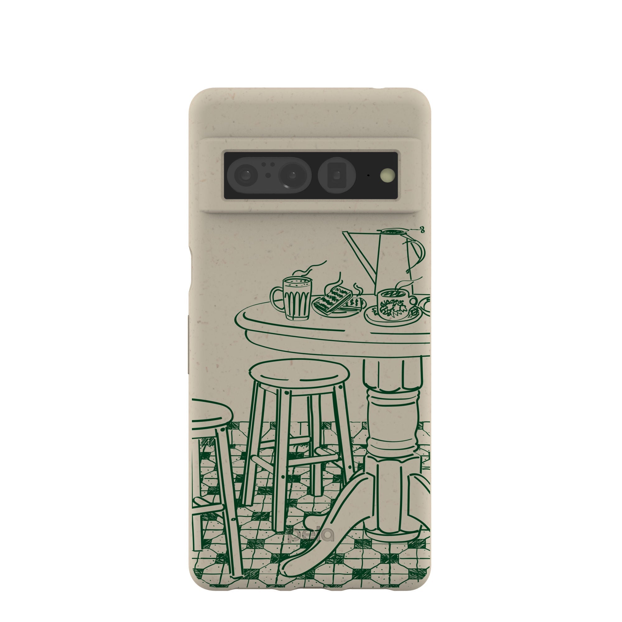 London Fog Brunch Google Pixel 7 Pro Case Refurbished - Pela Case refurbished available on Cerqular
