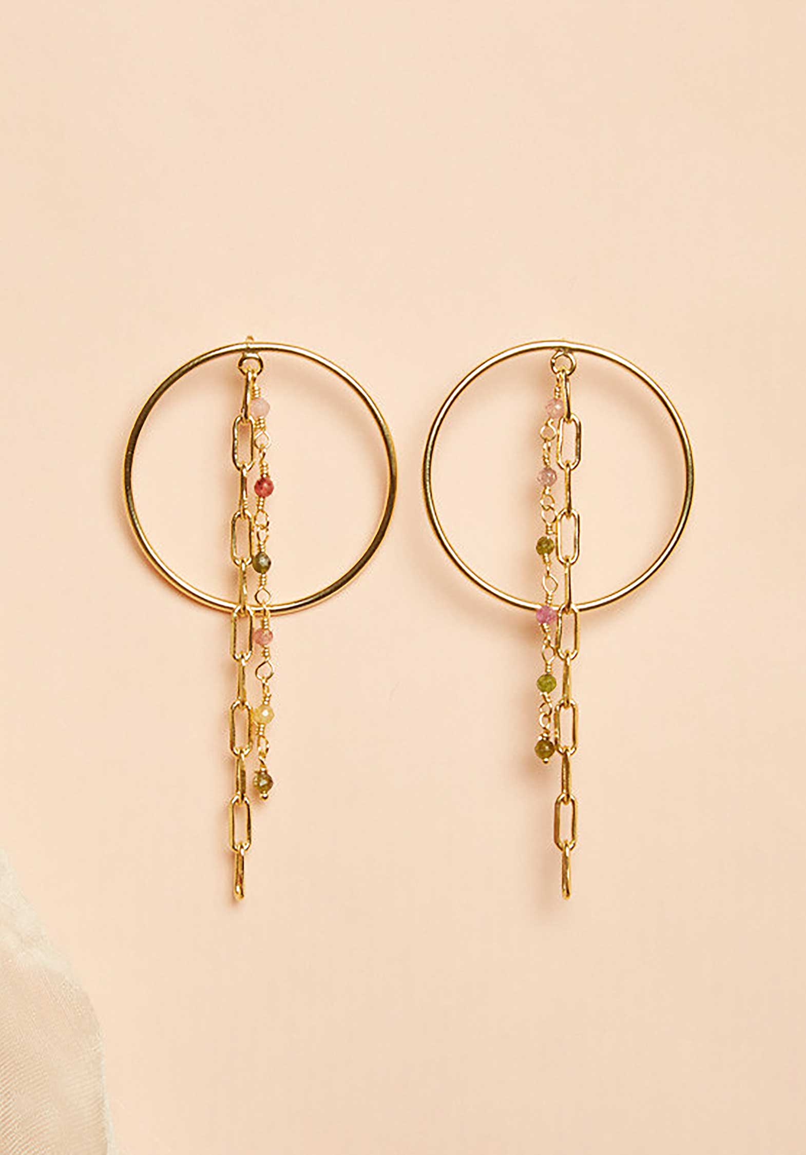 Earring  Bocit Tourmaline | Color: TOURMALINE | Size: U Refurbished - Rue Madame is a known brand, and the standardized name is " refurbished available on Cerqular